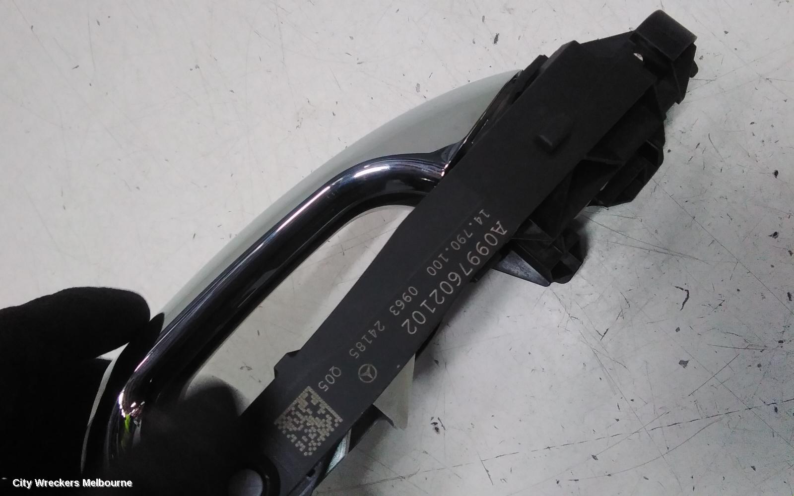MERCEDES EQA DOOR HANDLE, H243, LH FRONT, OUTER, 01/2021 ONWARDS