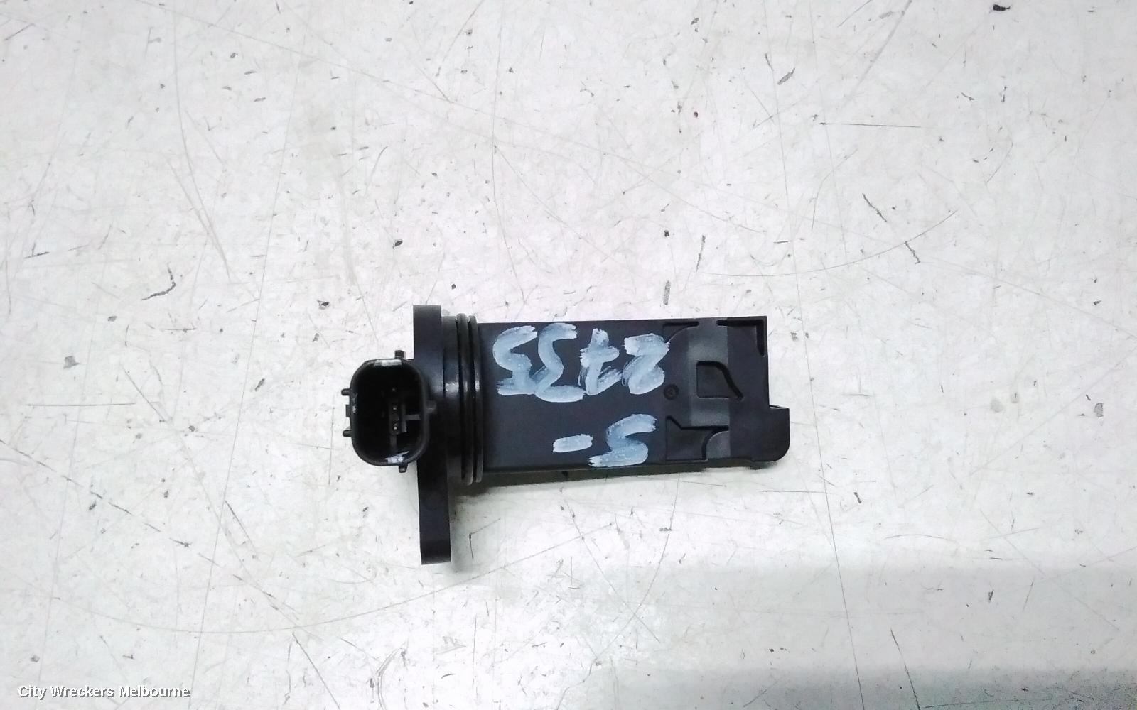MAZDA 2 AIR FLOW METER, 1.5, PETROL, P/N PE01, DJ/DL, 09/2014 ONWARDS