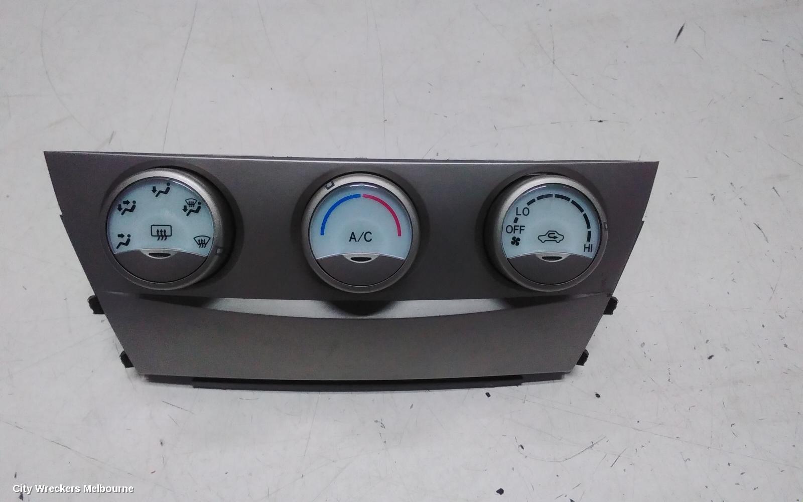 TOYOTA AURION HEATER/AC CONTROLS, GSV40R, STANDARD, 10/2006 - 03/2012
