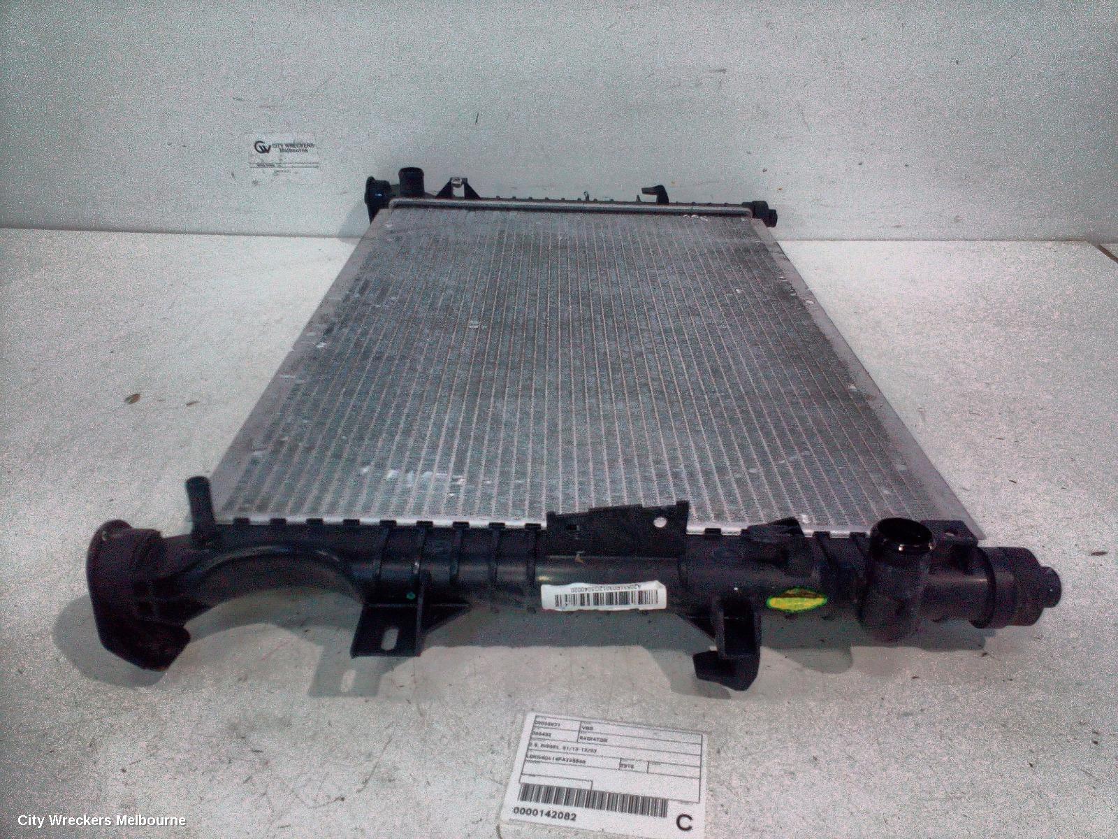 LDV V80 RADIATOR, 2.5, DIESEL, 01/2013 - 12/2023