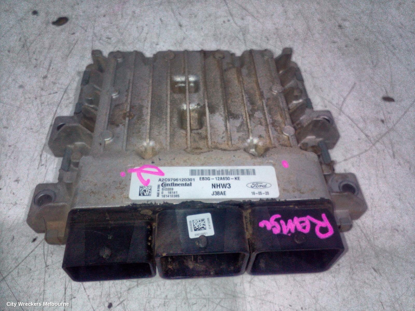 FORD RANGER ECU, PX SERIES 2-3, ENGINE ECU, 3.2, P5AT, DIESEL, ECU ONLY, P/N EB3G12A650KE, 06/2015 - 04/2022