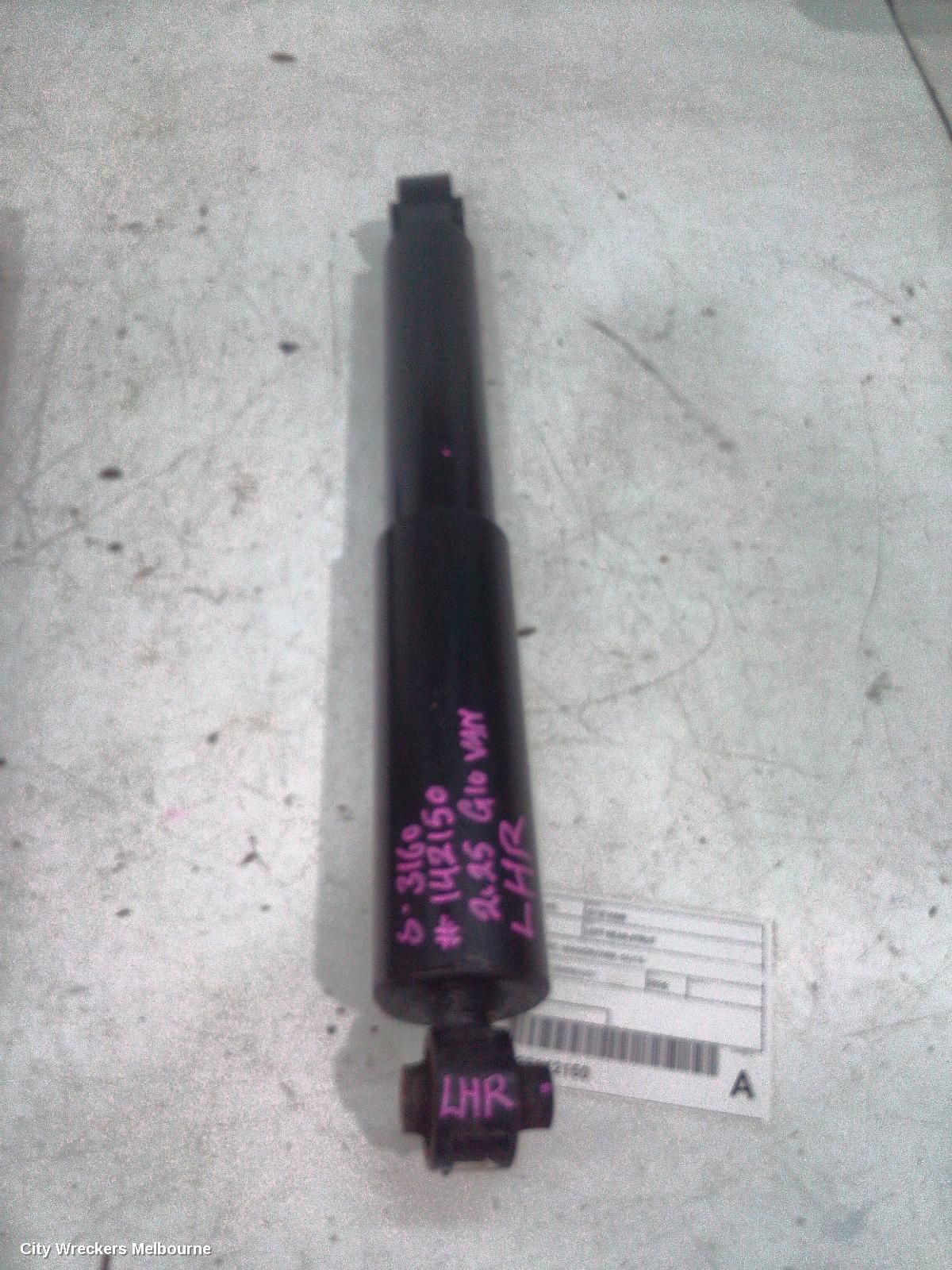 LDV G10 LEFT REAR STRUT, SV7A/SV7C, WAGON/VAN, 04/2015 ONWARDS