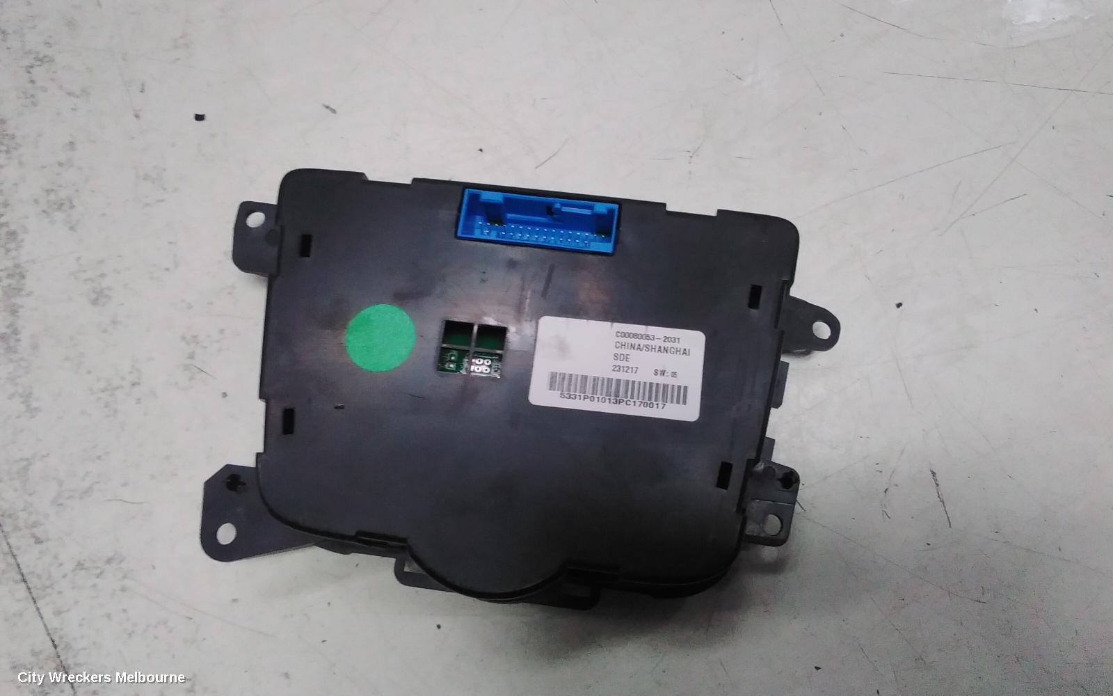 LDV G10 HEATER/AC CONTROLS, (G10+) SV7A, FRONT, CLIMATE CONTROL, W/ REAR CONTROL BUTTON TYPE, WAGON, 07/2021 ONWARDS