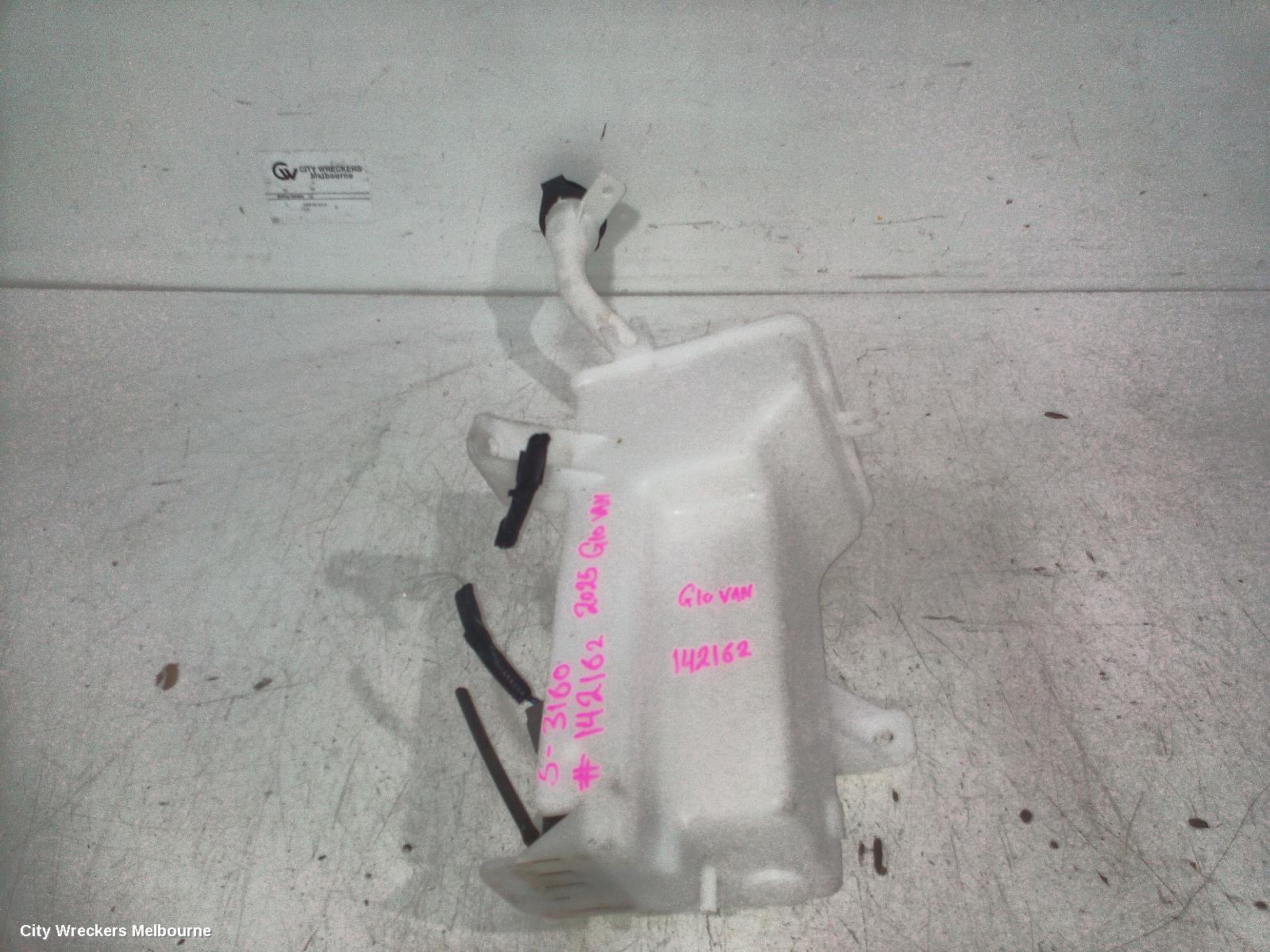 LDV G10 WASHER BOTTLE, SV7C, VAN, NON H/LAMP WASHER TYPE, 04/2015 ONWARDS