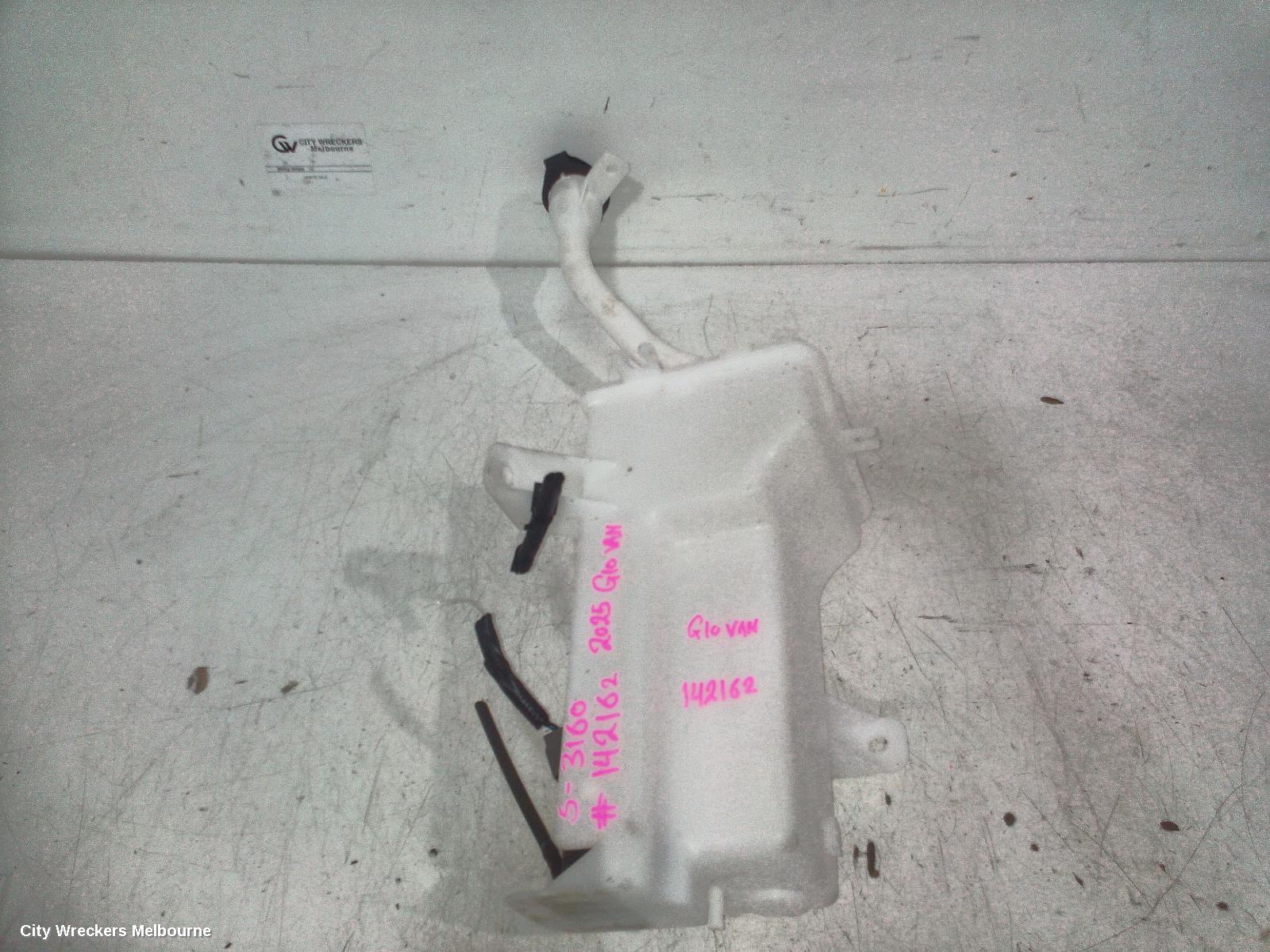 LDV G10 WASHER BOTTLE, SV7C, VAN, NON H/LAMP WASHER TYPE, 04/2015 ONWARDS