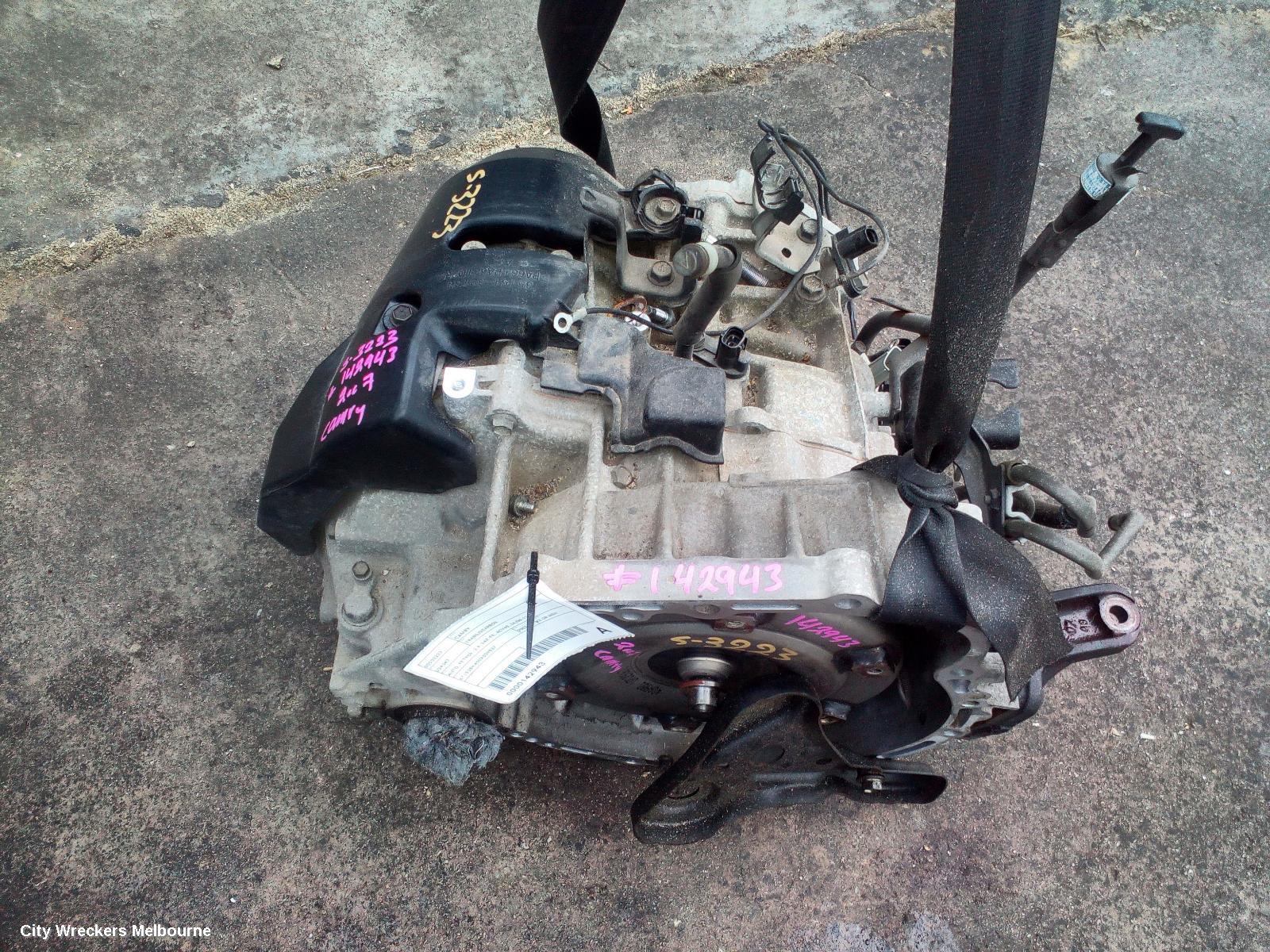 TOYOTA CAMRY TRANS/GEARBOX, AUTO, PETROL, 2.4, 2AZ-FE, ACV40, 06/2006 - 11/2011