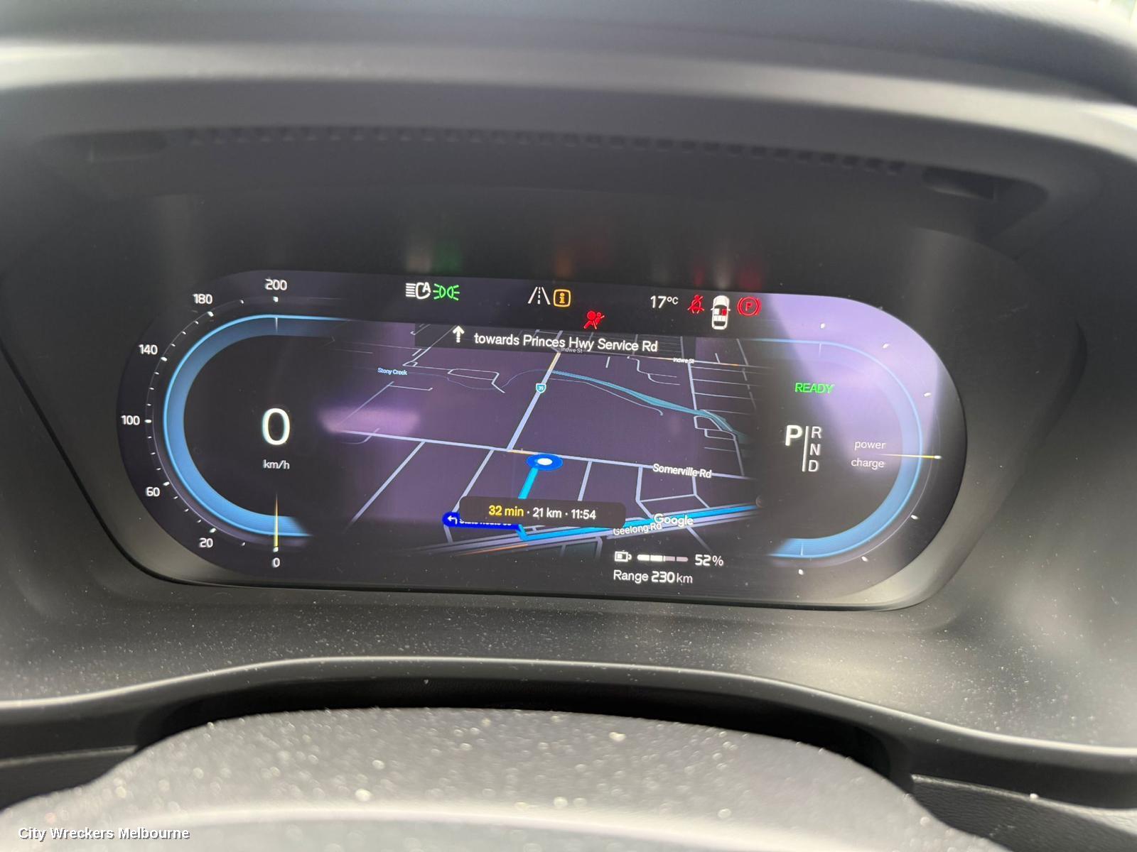 VOLVO XC40 INSTRUMENT CLUSTER, PETROL, 2.0, AUTO T/M, 02/2018 ONWARDS