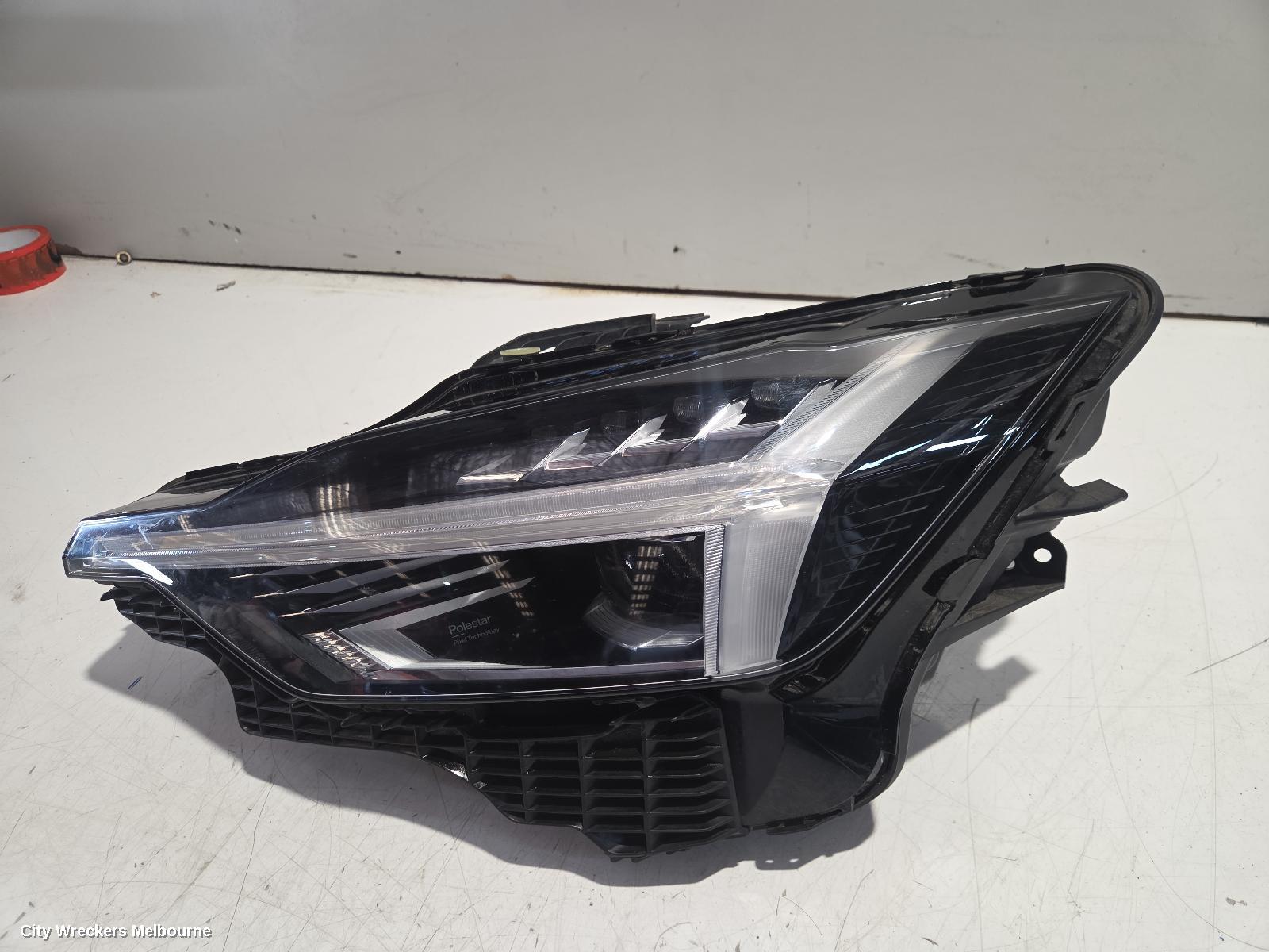 POLESTAR 2 LEFT HEADLAMP, 534, W/ MATRIX LED TYPE, 08/2021 ONWARDS