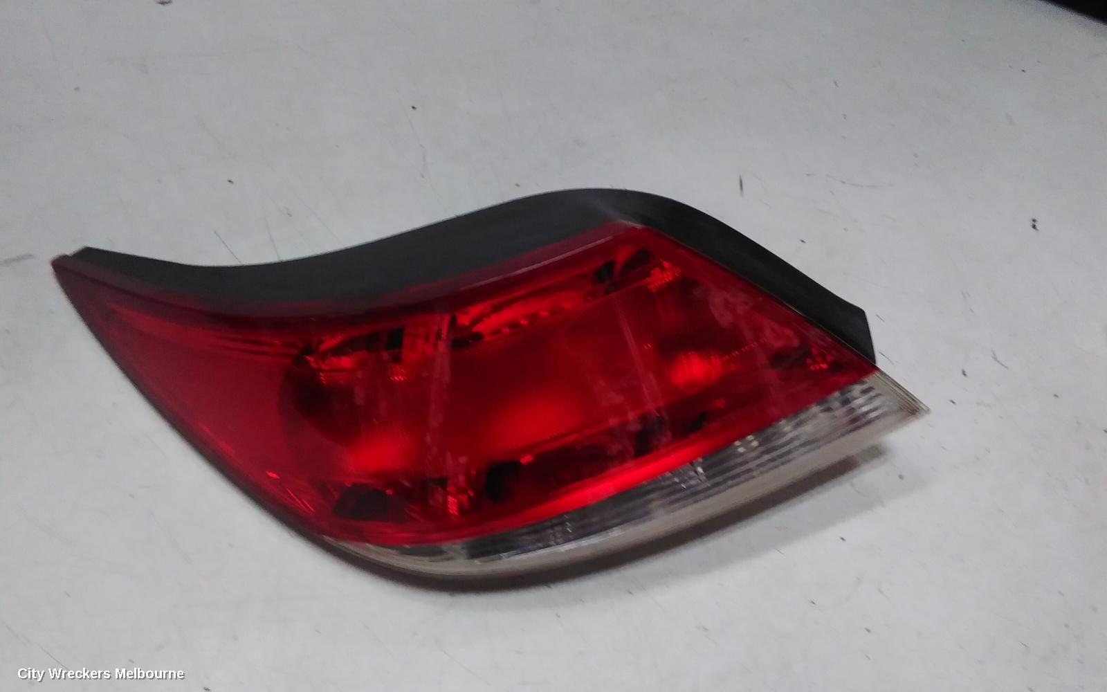 HOLDEN ASTRA LEFT TAILLIGHT, AH, CABRIO, 11/2006 - 08/2009