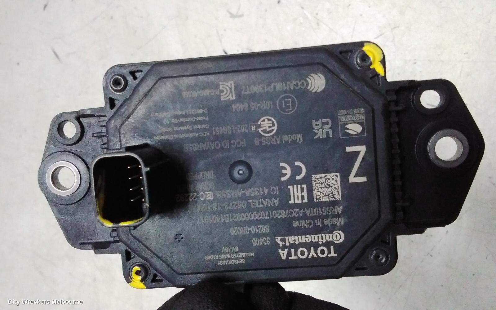 TOYOTA RAV4 REVERSE CAMERA, FRONT RADAR SENSOR, XA50, 11/2018 ONWARDS