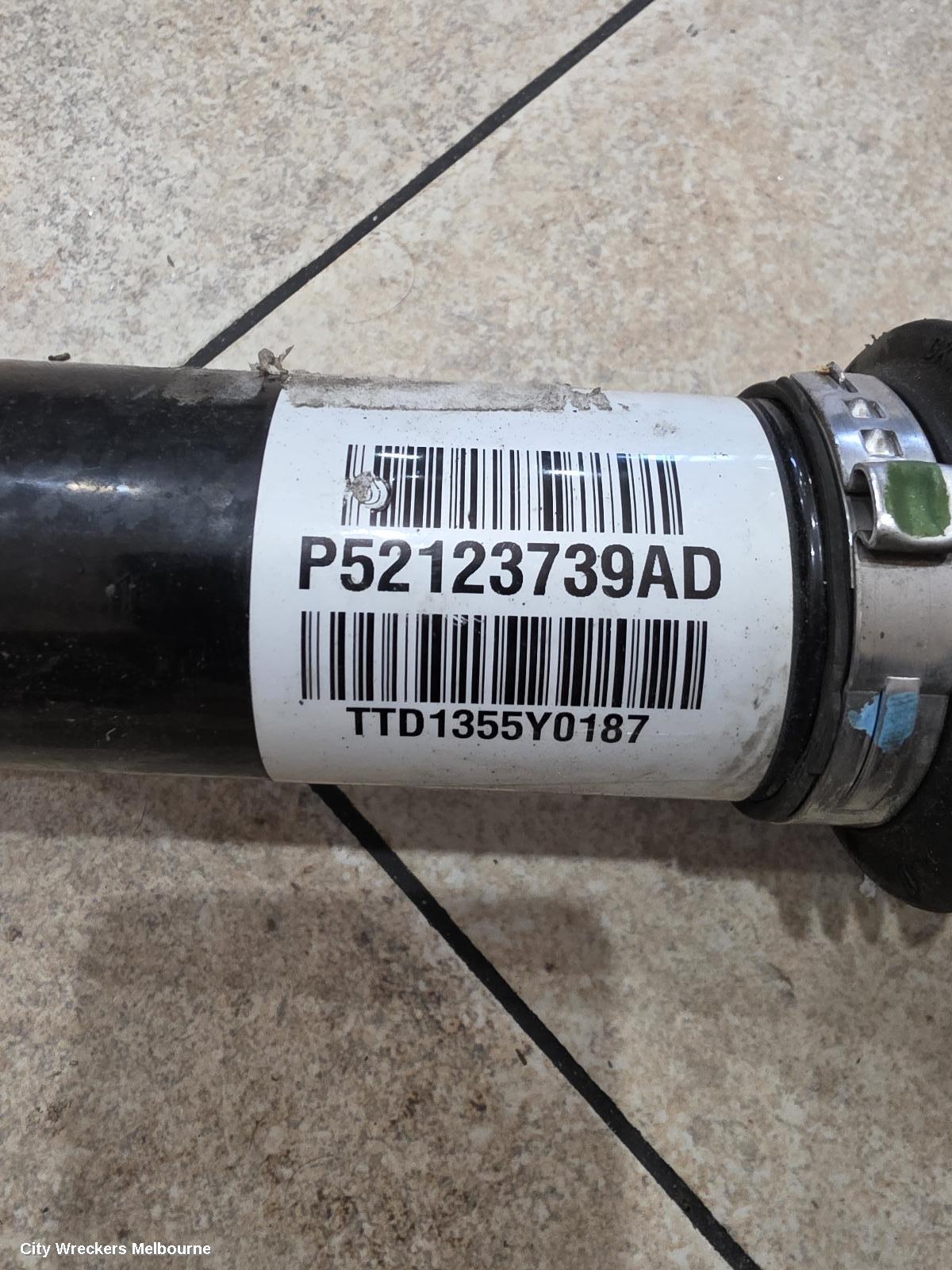 JEEP CHEROKEE LEFT DRIVESHAFT, FRONT, PETROL, 3.2, KL, TRAILHAWK, 02/2014 - 03/2018