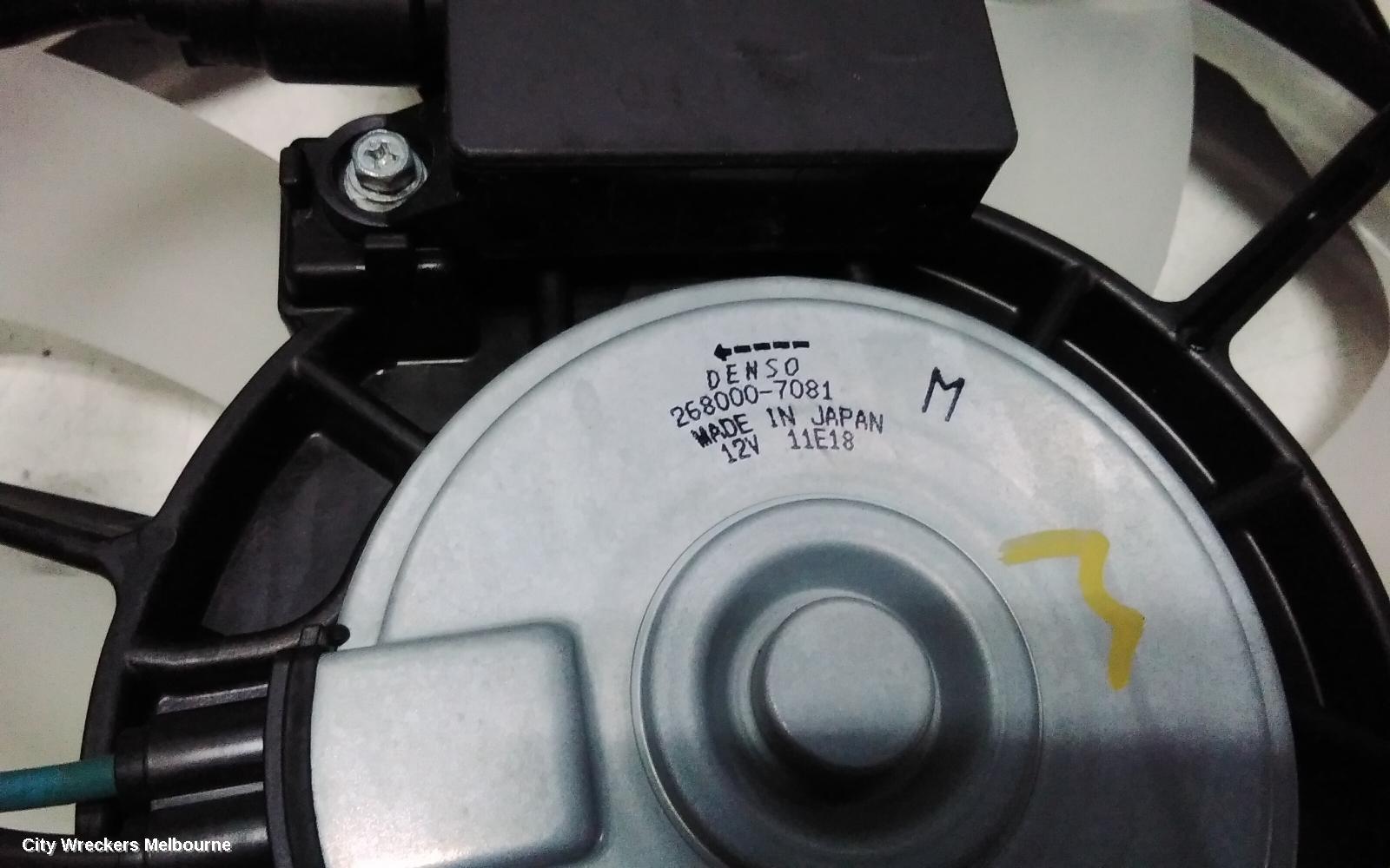 MAZDA CX8 FAN, DUAL FAN ASSY, 2.2, SH-VPTR, DIESEL, BI-TURBO, KG, 05/2018 - 12/2023
