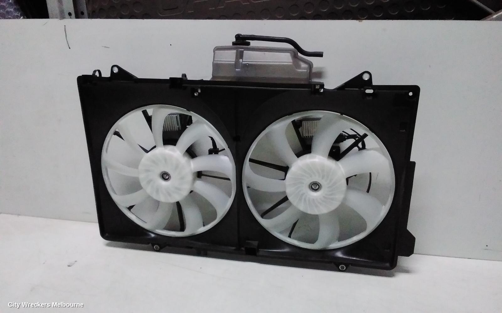 MAZDA CX8 FAN, DUAL FAN ASSY, 2.2, SH-VPTR, DIESEL, BI-TURBO, KG, 05/2018 - 12/2023