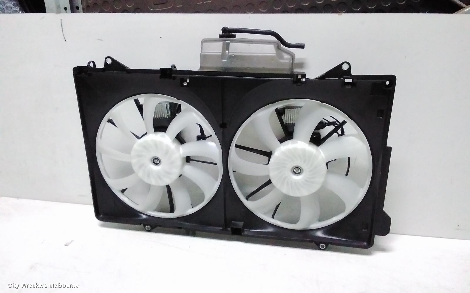 MAZDA CX8 FAN, DUAL FAN ASSY, 2.2, SH-VPTR, DIESEL, BI-TURBO, KG, 05/2018 - 12/2023