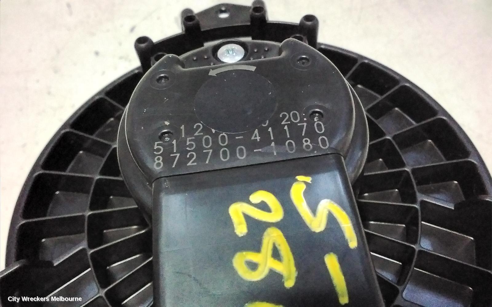 SUZUKI SWIFT HEATER FAN MOTOR, FZ, 08/2010 - 03/2017