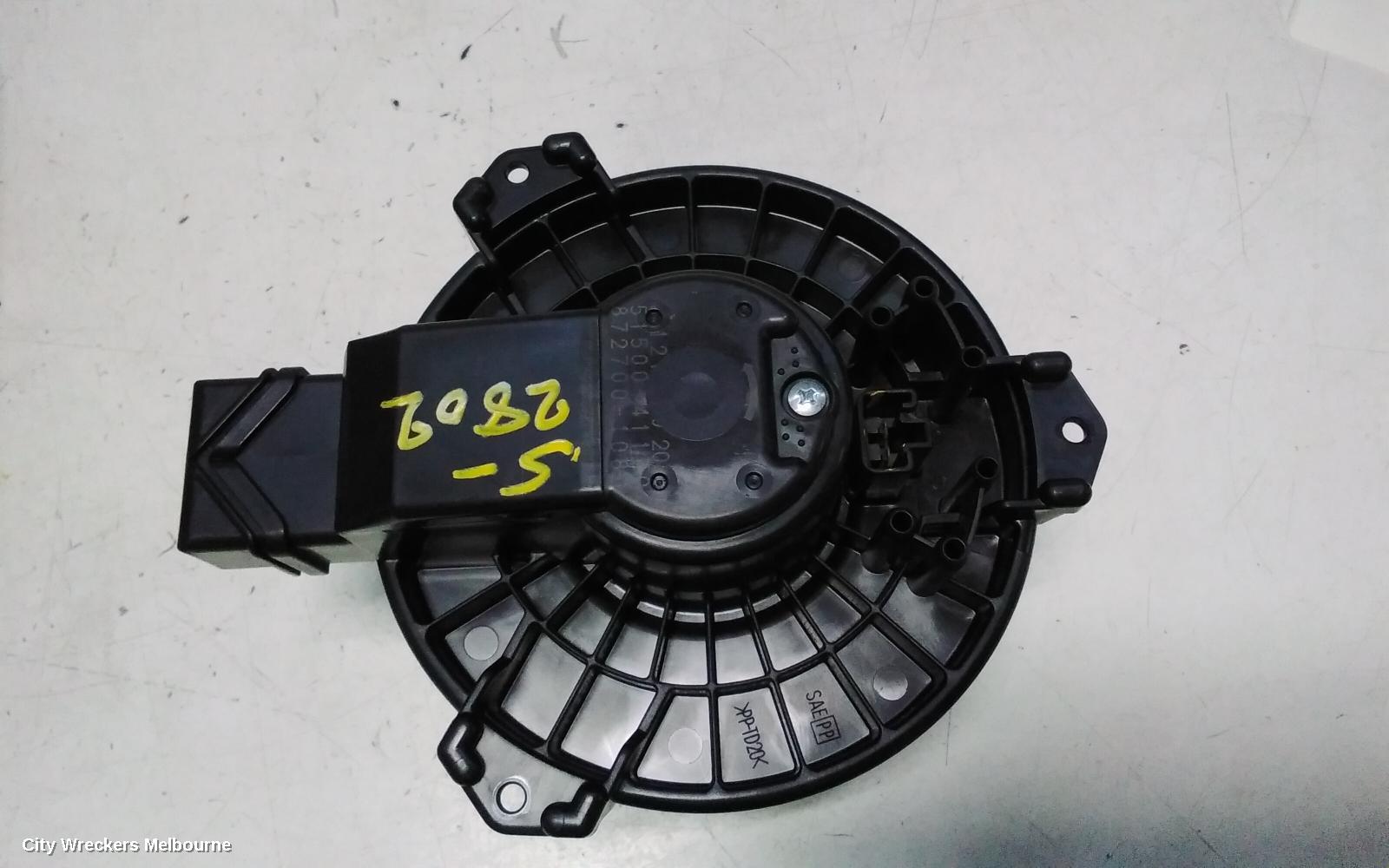 SUZUKI SWIFT HEATER FAN MOTOR, FZ, 08/2010 - 03/2017