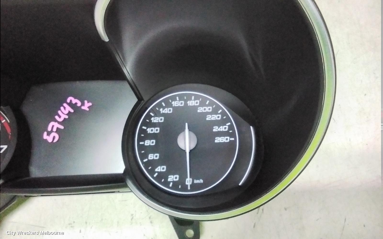 ALFA ROMEO GIULIA INSTRUMENT CLUSTER, 952, 05/2016 ONWARDS