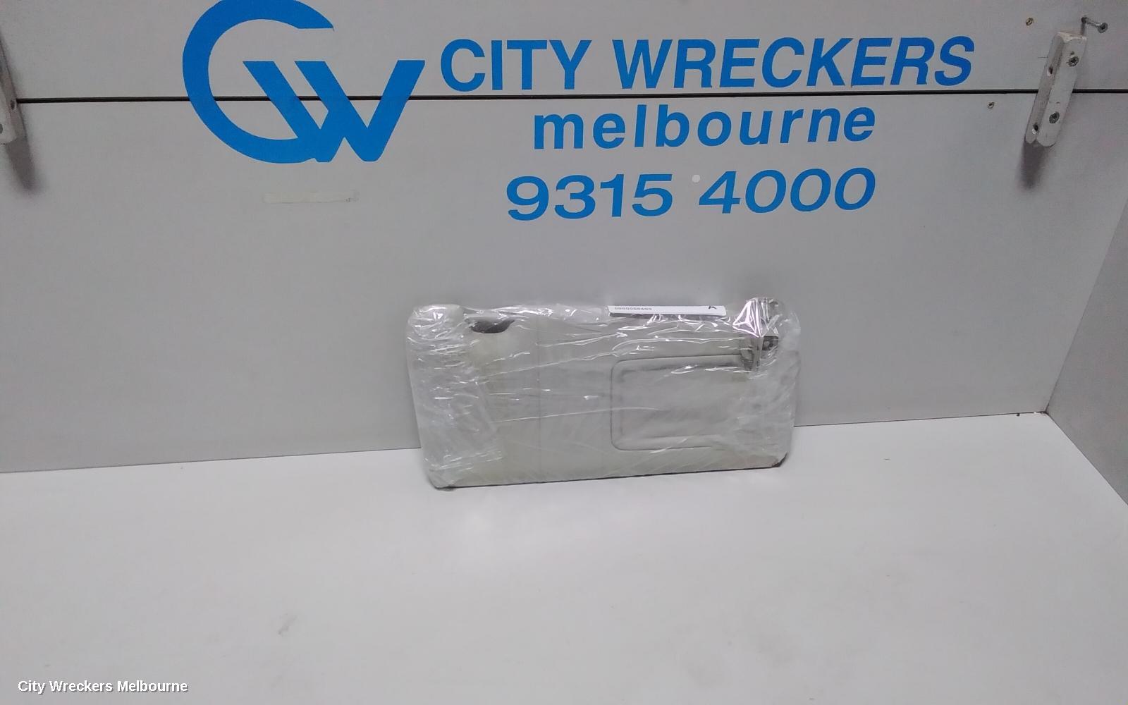 MAZDA CX3 SUNVISOR, DK, RH SIDE, 03/2015 ONWARDS