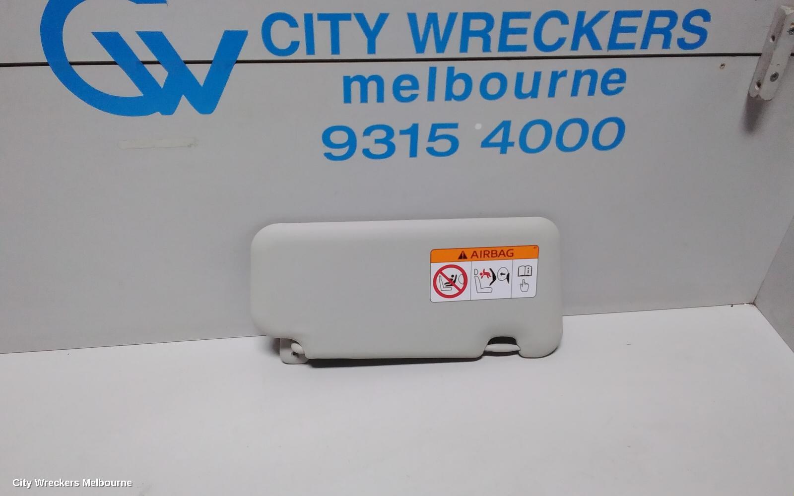 MAZDA CX3 SUNVISOR, DK, LH SIDE, 03/2015 ONWARDS