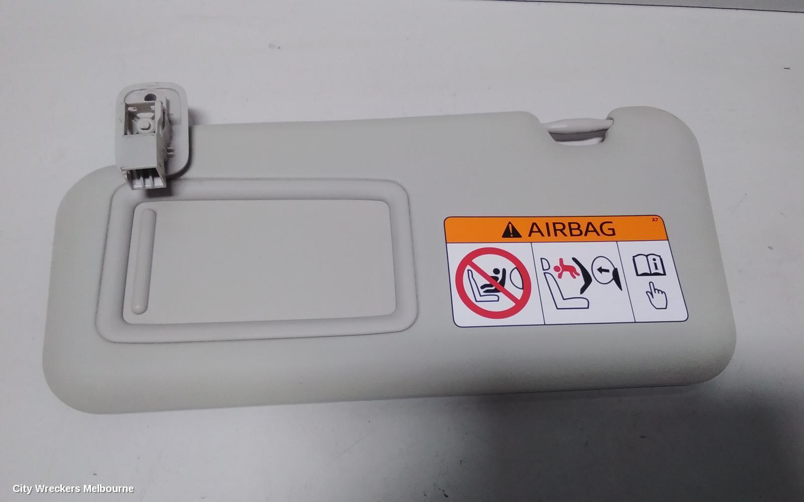 MAZDA CX3 SUNVISOR, DK, LH SIDE, 03/2015 ONWARDS