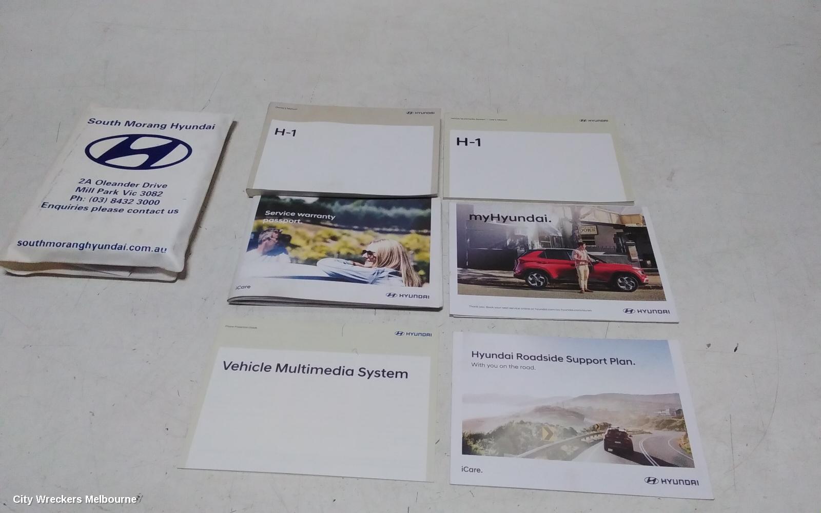 HYUNDAI ILOAD/IMAX OWNERS HANDBOOK, TQ, 11/2007 - 03/2021