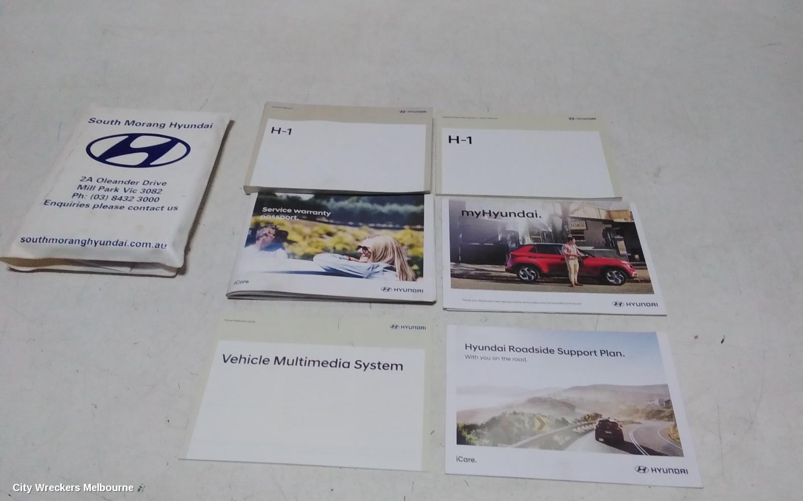 HYUNDAI ILOAD/IMAX OWNERS HANDBOOK, TQ, 11/2007 - 03/2021