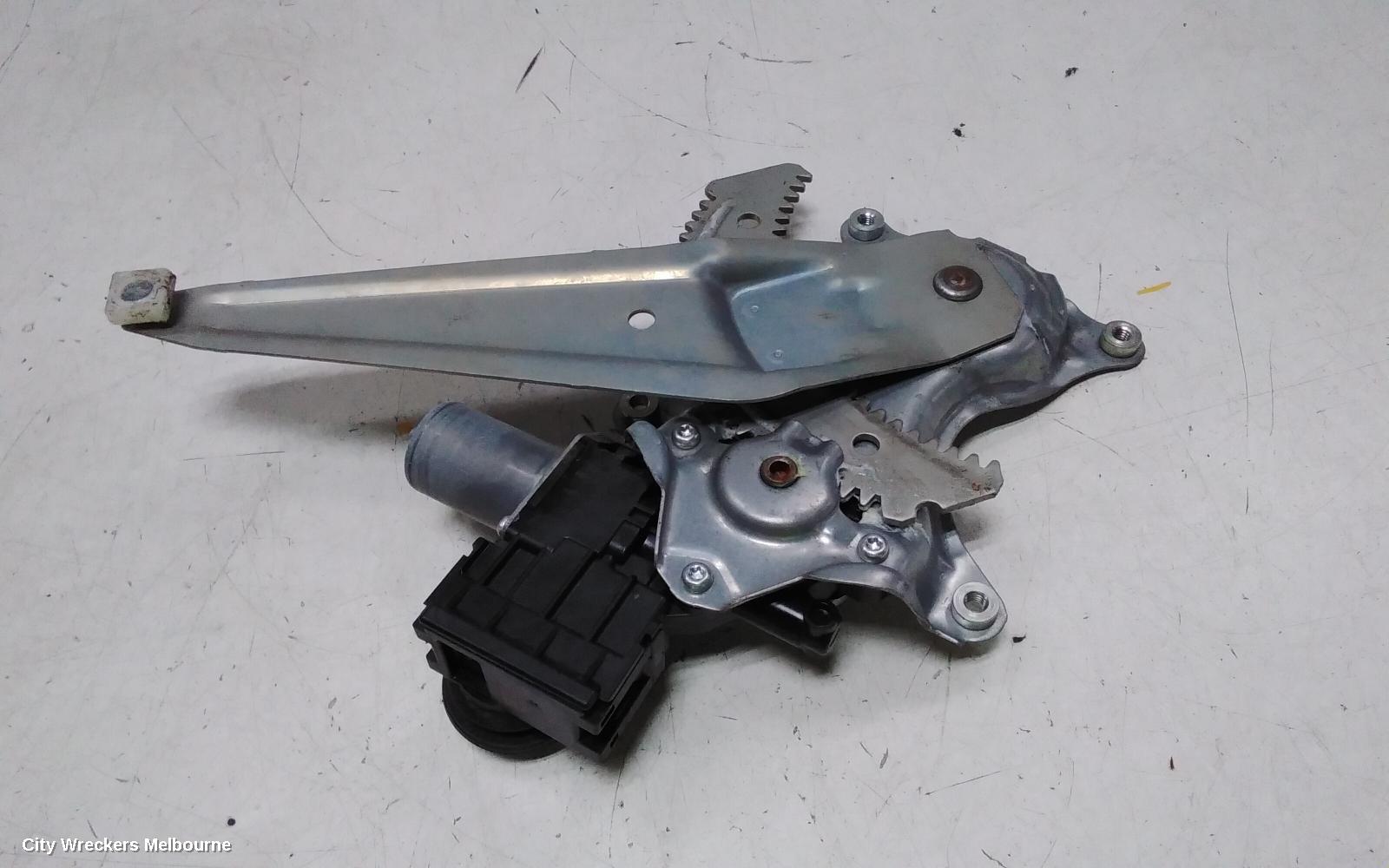 TOYOTA C-HR RIGHT REAR WND REG/MOTOR, DOOR REG ASSY (REG AND MOTOR), GEN 1, 12/2016 - 09/2023