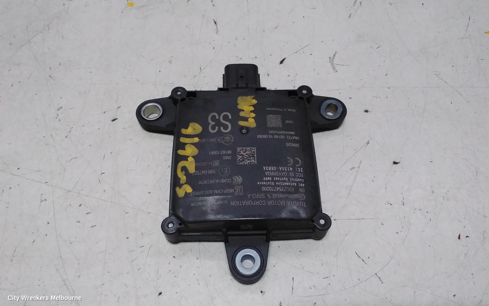 TOYOTA C-HR, GEN 1, 12/2016 - 09/2023, CCAB14LP5730T6 LHR BLIND SPOT MODULE: 142268