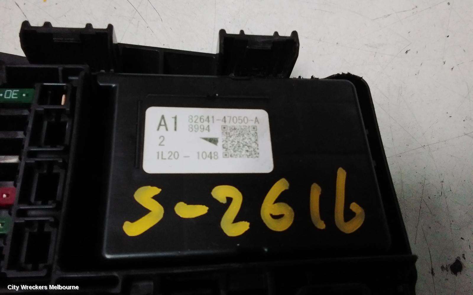 TOYOTA C-HR FUSE BOX, GEN 1, 12/2016 - 09/2023