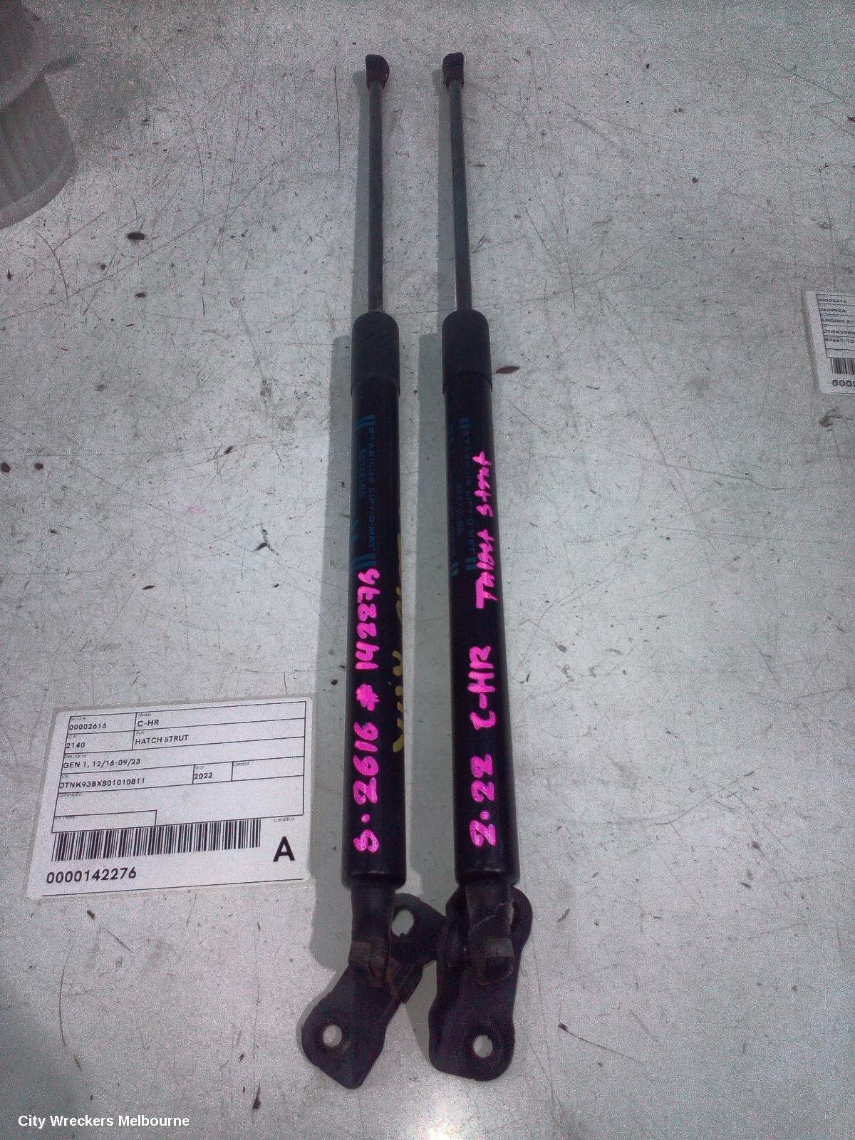 TOYOTA C-HR HATCH STRUT, GEN 1, 12/2016 - 09/2023