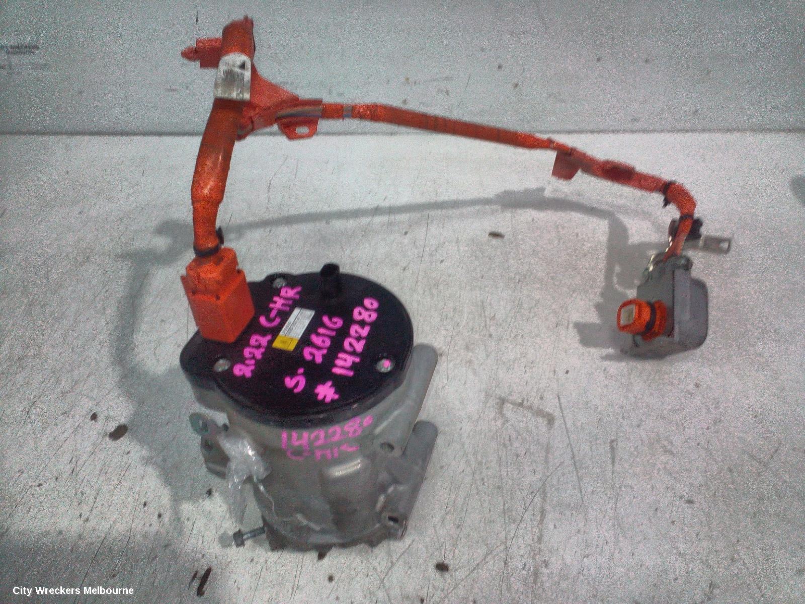 TOYOTA C-HR A/C COMPRESSOR, ZYX10R, PETROL, 1.8, 2ZR-FXE, HEV, 12/2016 - 09/2023