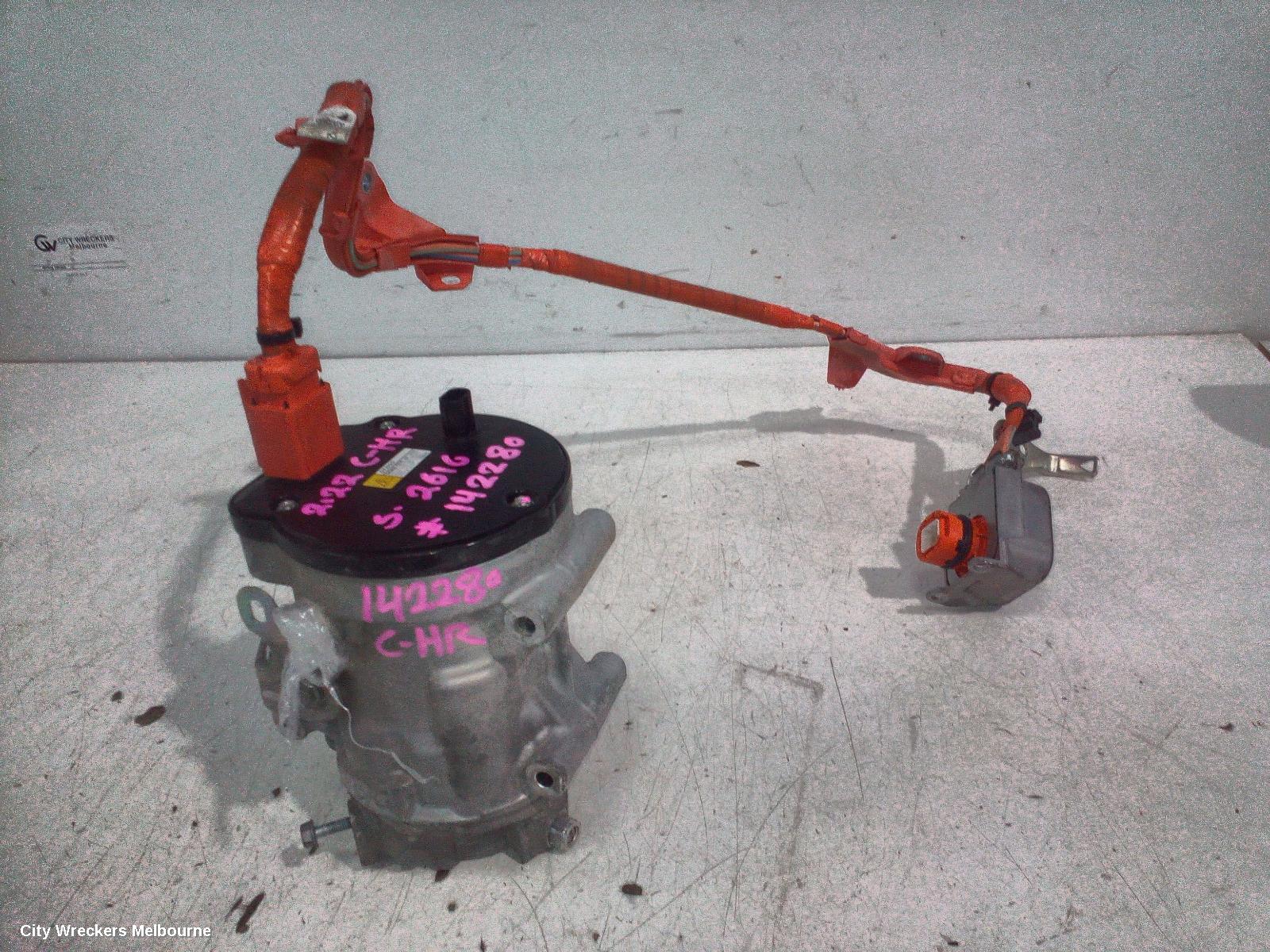 TOYOTA C-HR A/C COMPRESSOR, ZYX10R, PETROL, 1.8, 2ZR-FXE, HEV, 12/2016 - 09/2023