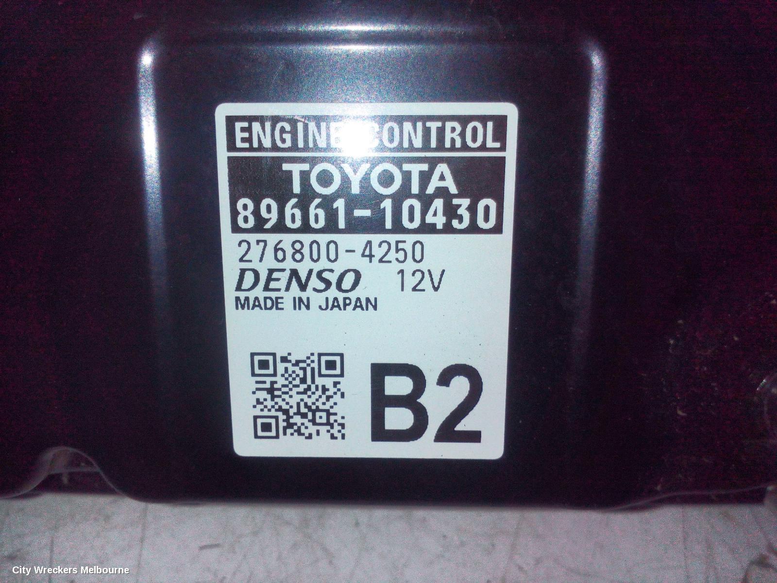 TOYOTA C-HR ECU, ENGINE ECU, 1.8, PETROL, HYBRID, ECU ONLY, GEN 1, 12/2016 - 09/2023