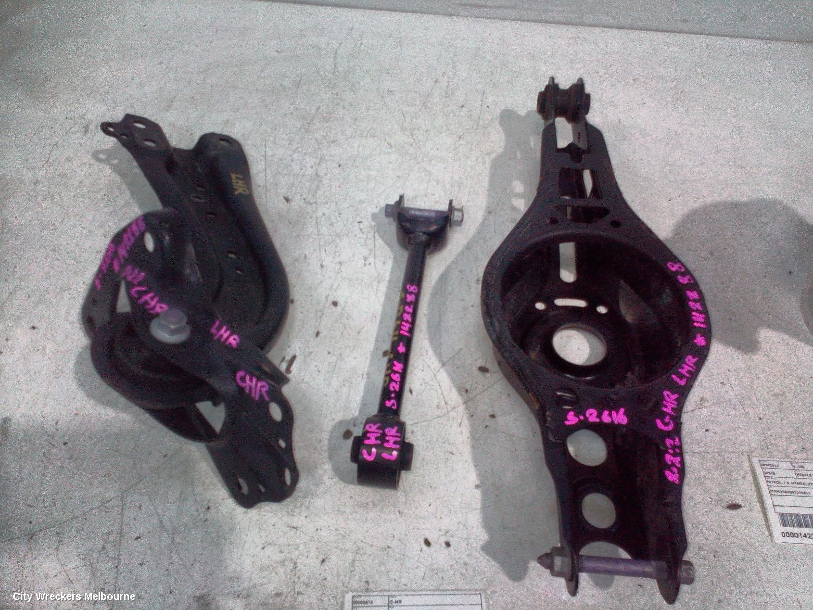 TOYOTA C-HR LEFT REAR TRAILING ARM, LOWER CONTROL ARM-REAR, GEN 1, 12/2016 - 09/2023