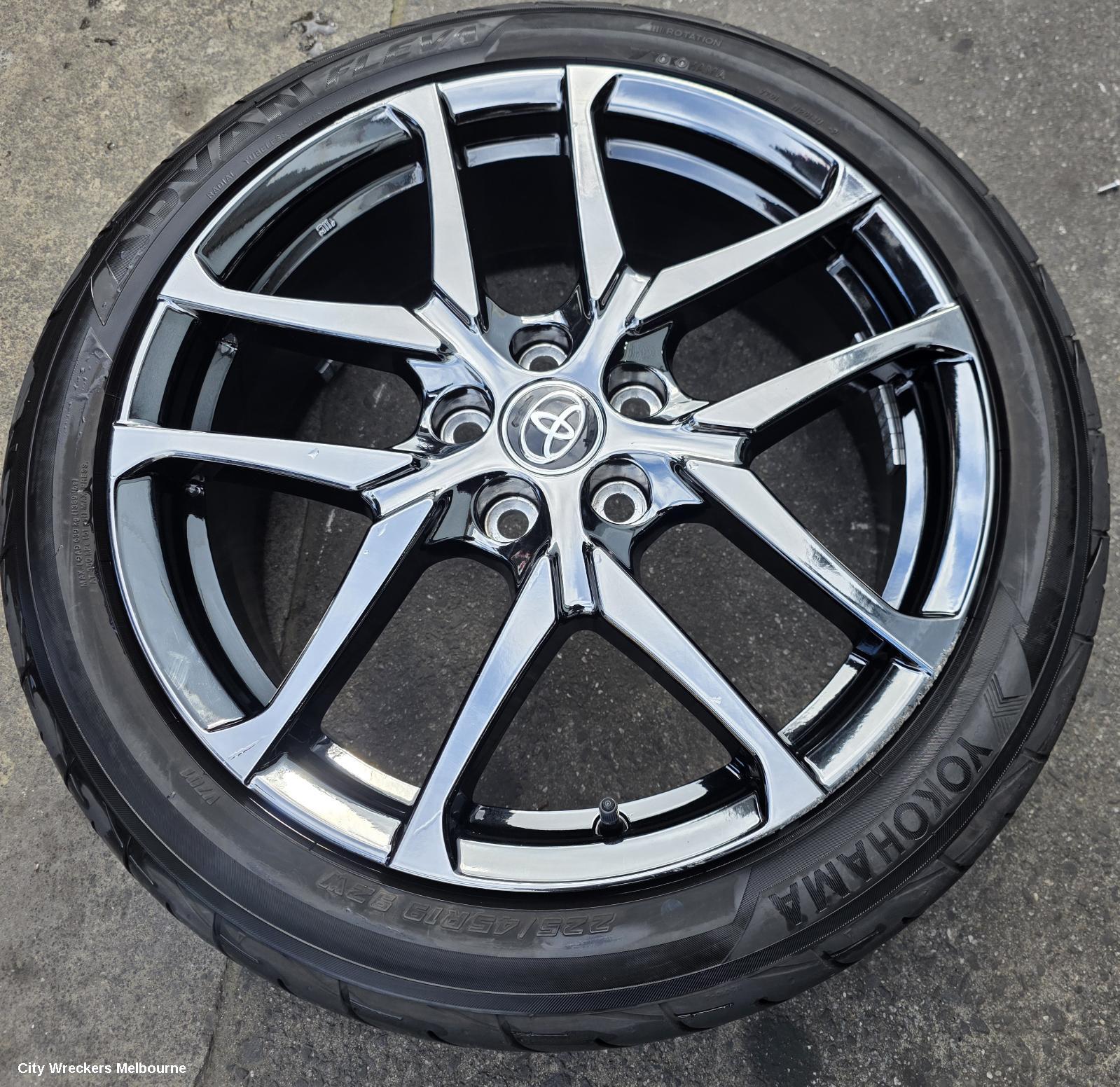 TOYOTA C-HR WHEEL MAG, FACTORY, 19IN, 5 Y SPOKE, GEN 1, 08/2020 - 09/2023