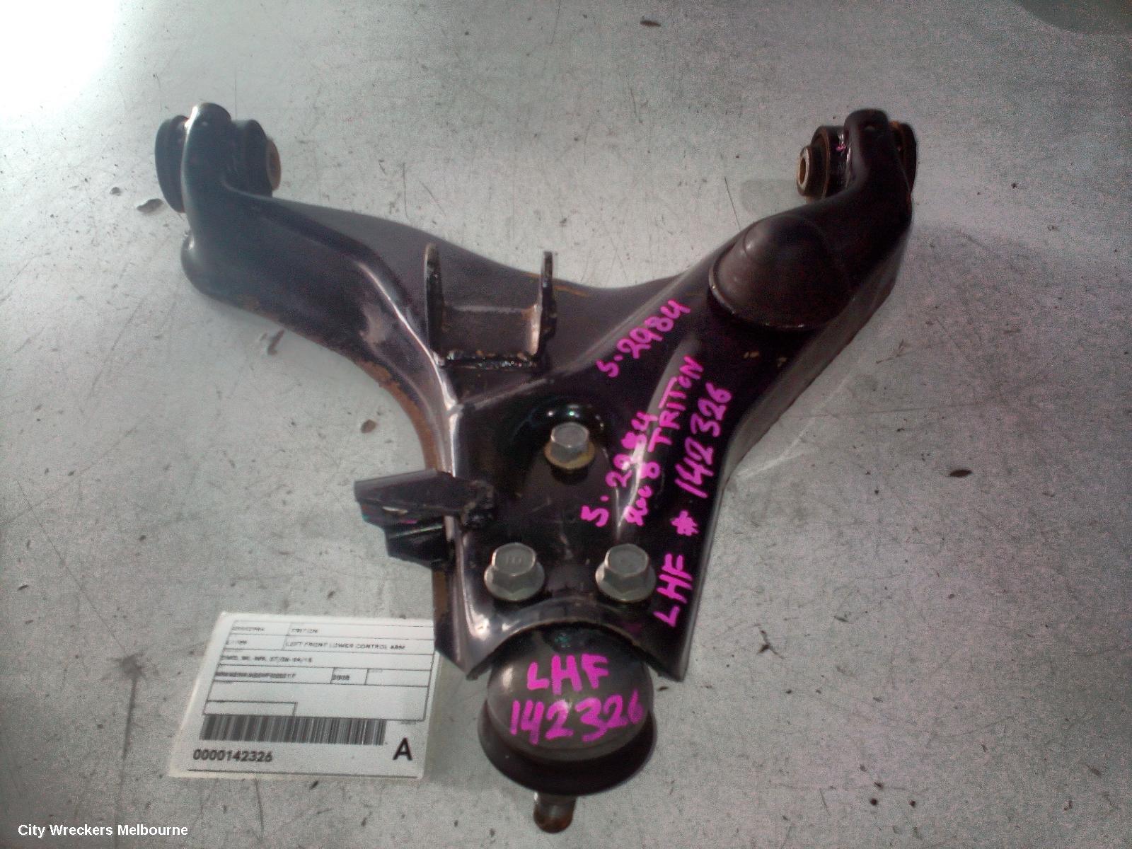 MITSUBISHI TRITON LEFT FRONT LOWER CONTROL ARM, 2WD, ML-MN, 07/2006 - 04/2015