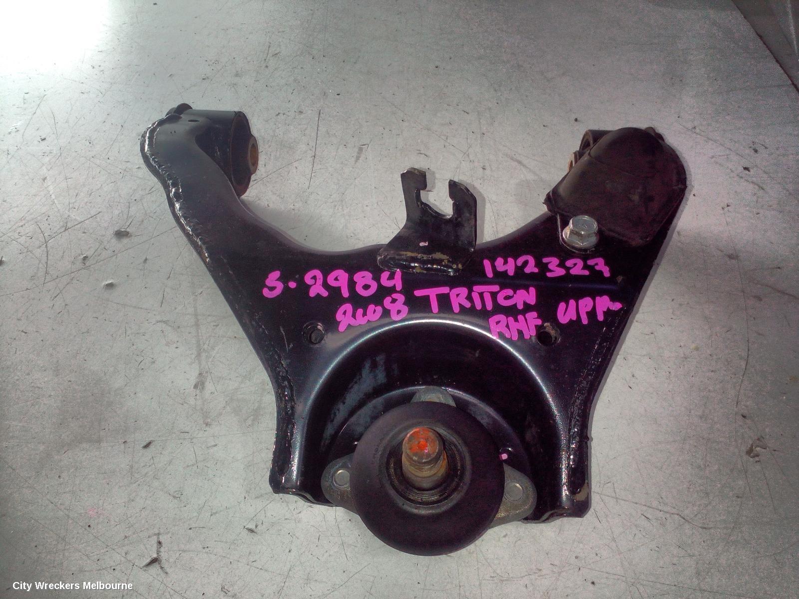MITSUBISHI TRITON RIGHT FRONT LOWER CONTROL ARM, 2WD, ML-MN, 07/2006 - 04/2015
