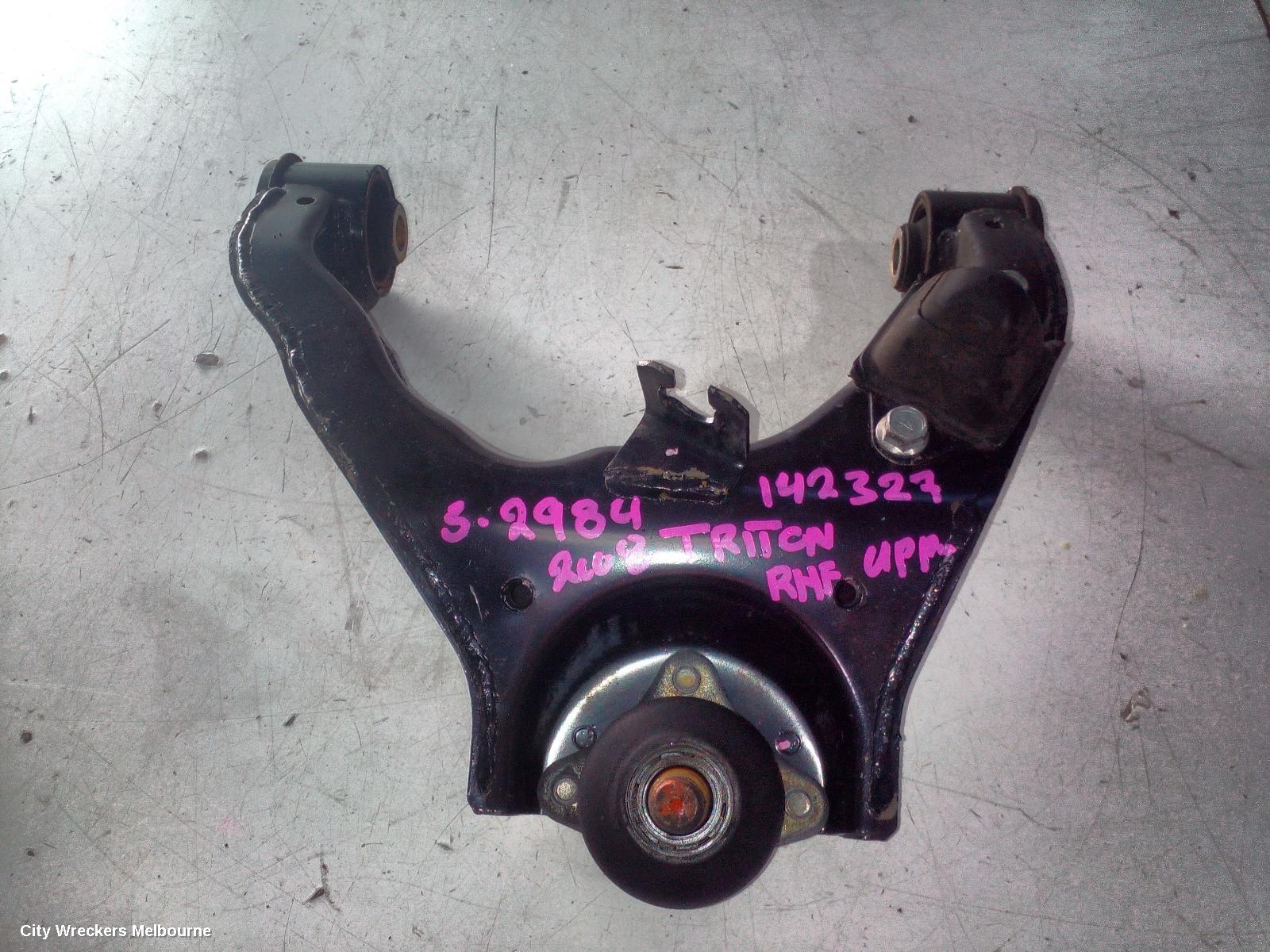 MITSUBISHI TRITON RIGHT FRONT LOWER CONTROL ARM, 2WD, ML-MN, 07/2006 - 04/2015