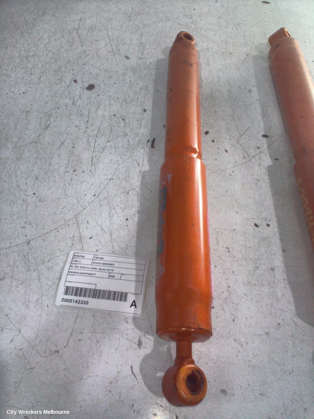 MITSUBISHI TRITON SHOCK ABSORBER, ML-MN, REAR (LH SIDE), 06/2006 - 04/2015