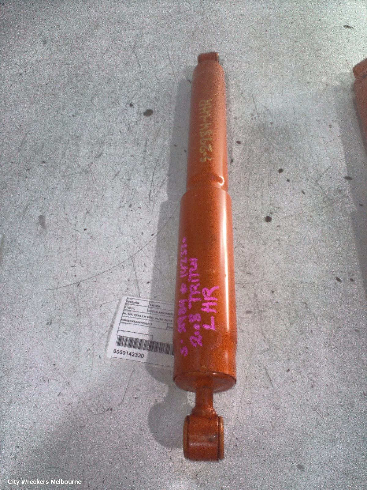 MITSUBISHI TRITON SHOCK ABSORBER, ML-MN, REAR (LH SIDE), 06/2006 - 04/2015