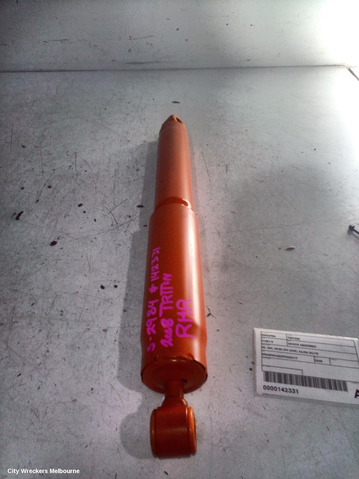 MITSUBISHI TRITON SHOCK ABSORBER, ML-MN, REAR (RH SIDE), 06/2006 - 04/2015