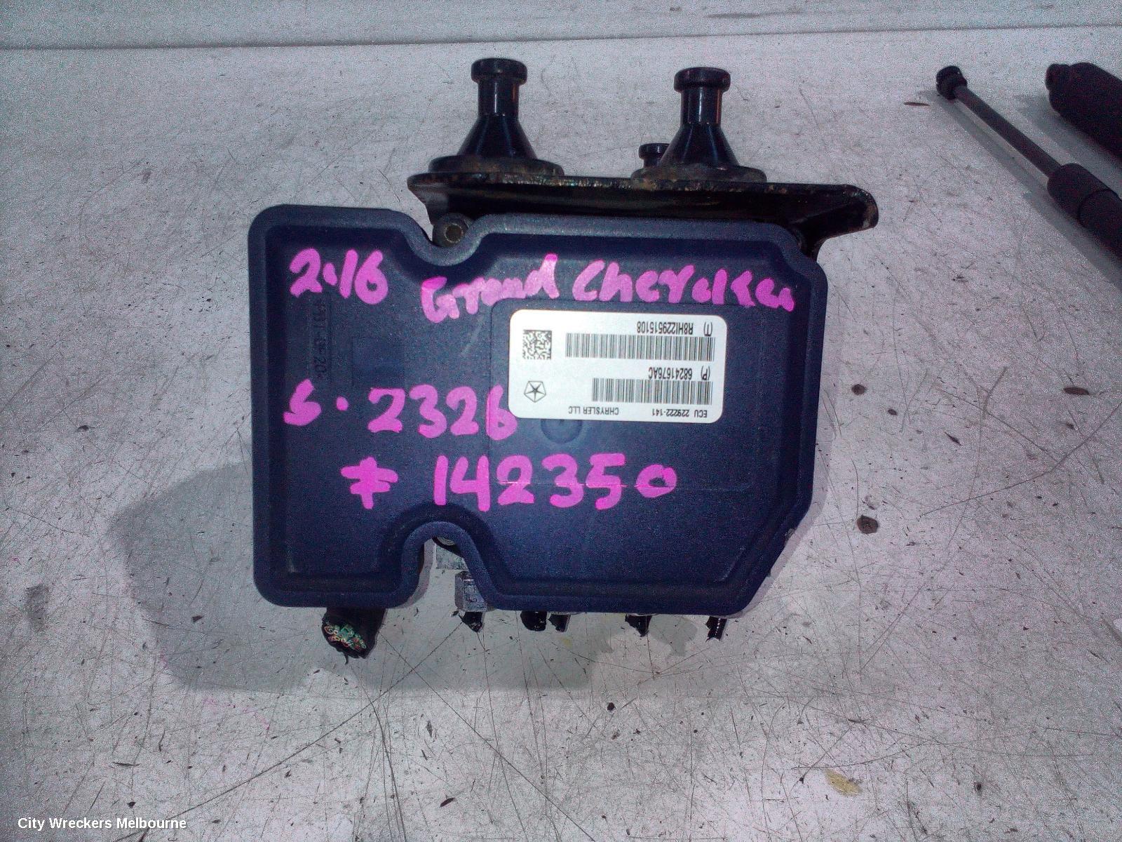 JEEP GRANDCHEROKEE ABS PUMP/MODULATOR, WK, 10/2010 - 02/2022