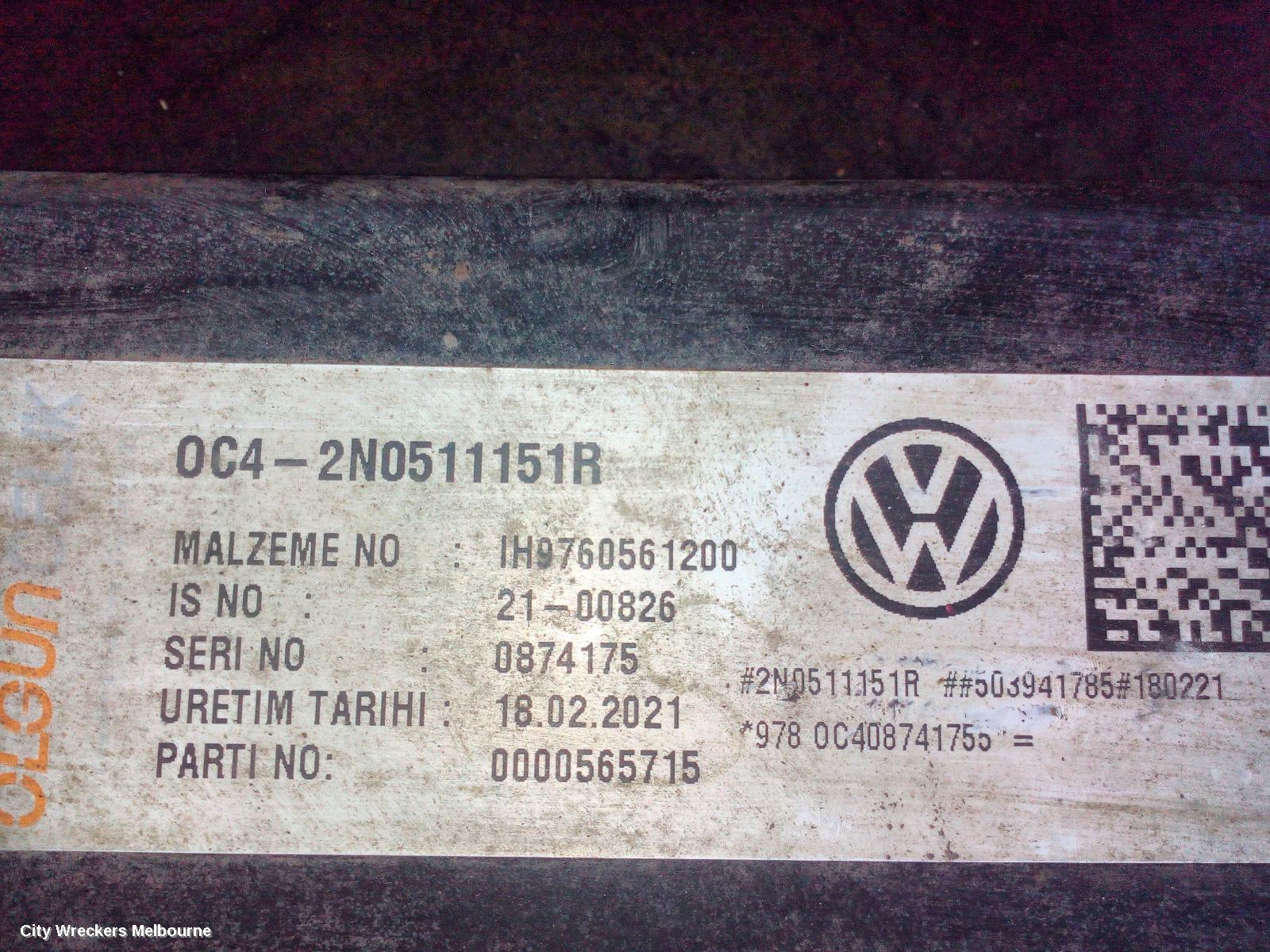 VOLKSWAGEN CRAFTER REAR LEAF SPRING, SY1, LH SIDE, 08/2017 ONWARDS