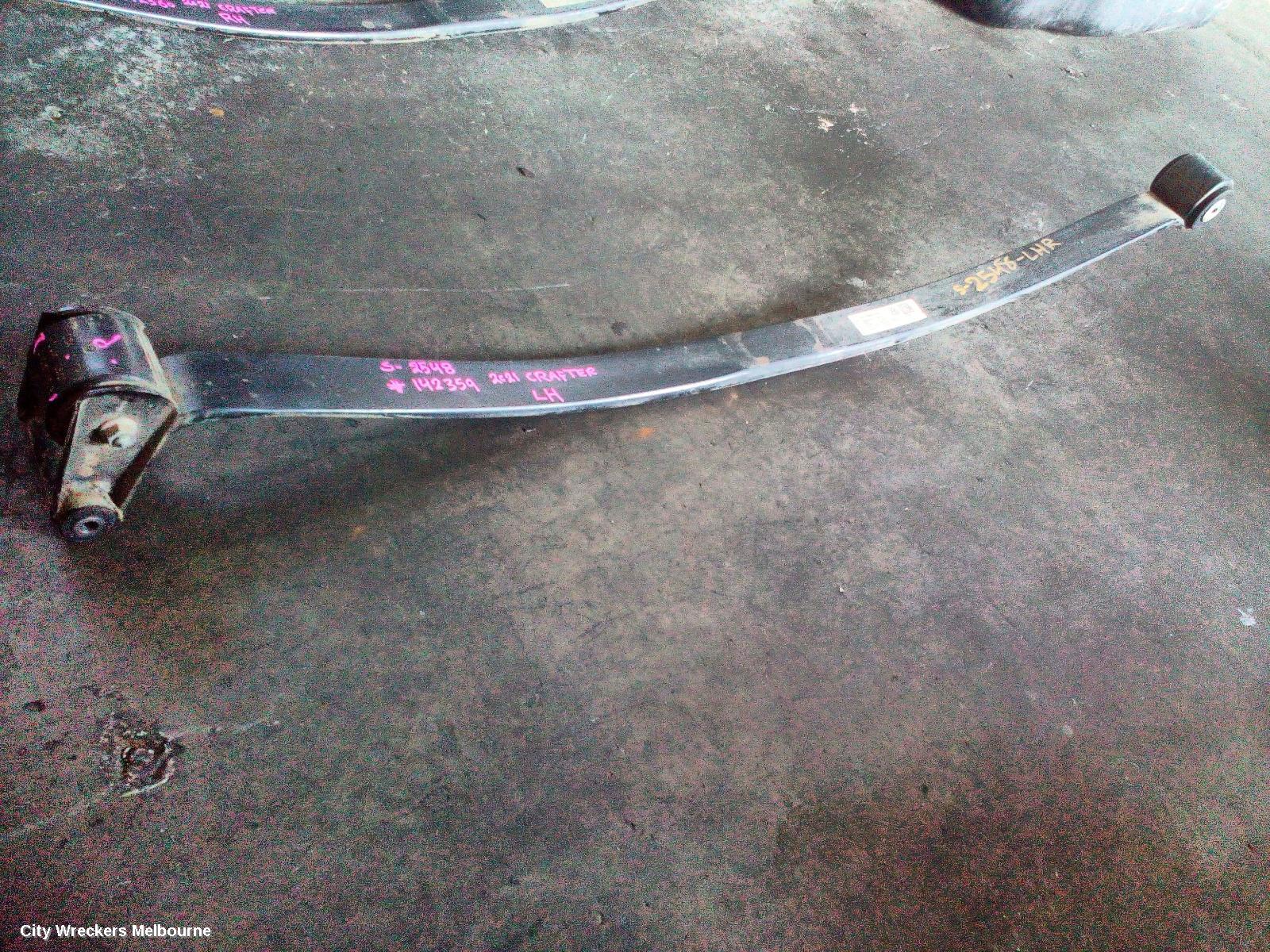 VOLKSWAGEN CRAFTER REAR LEAF SPRING, SY1, LH SIDE, 08/2017 ONWARDS