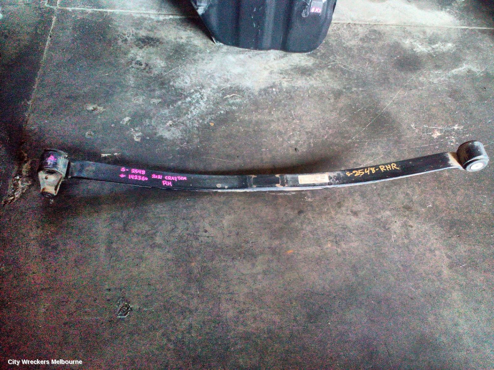 VOLKSWAGEN CRAFTER REAR LEAF SPRING, SY1, RH SIDE, 08/2017 ONWARDS
