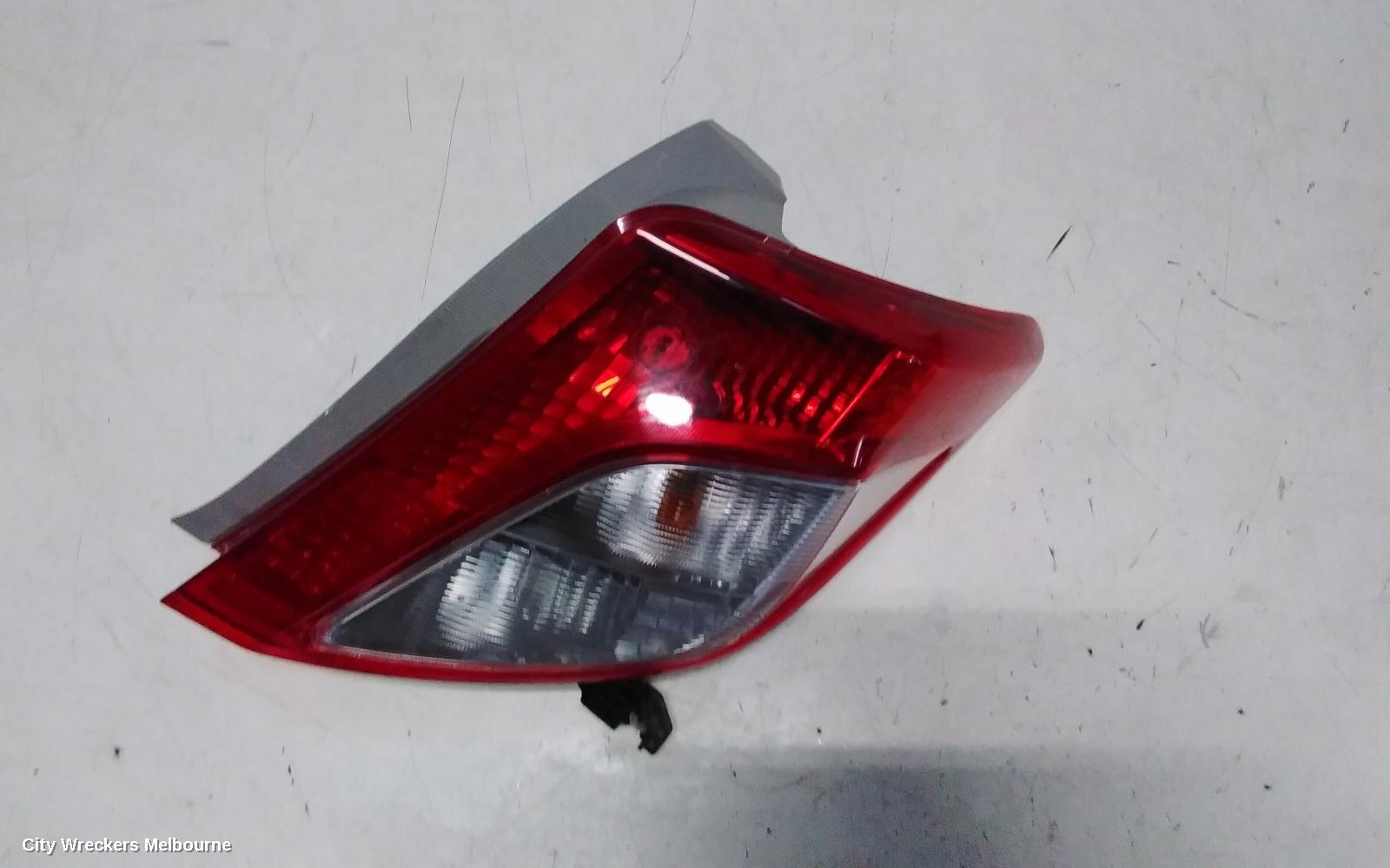 TOYOTA YARIS RIGHT TAILLIGHT, NCP13#, HATCH, 08/2011 - 06/2014