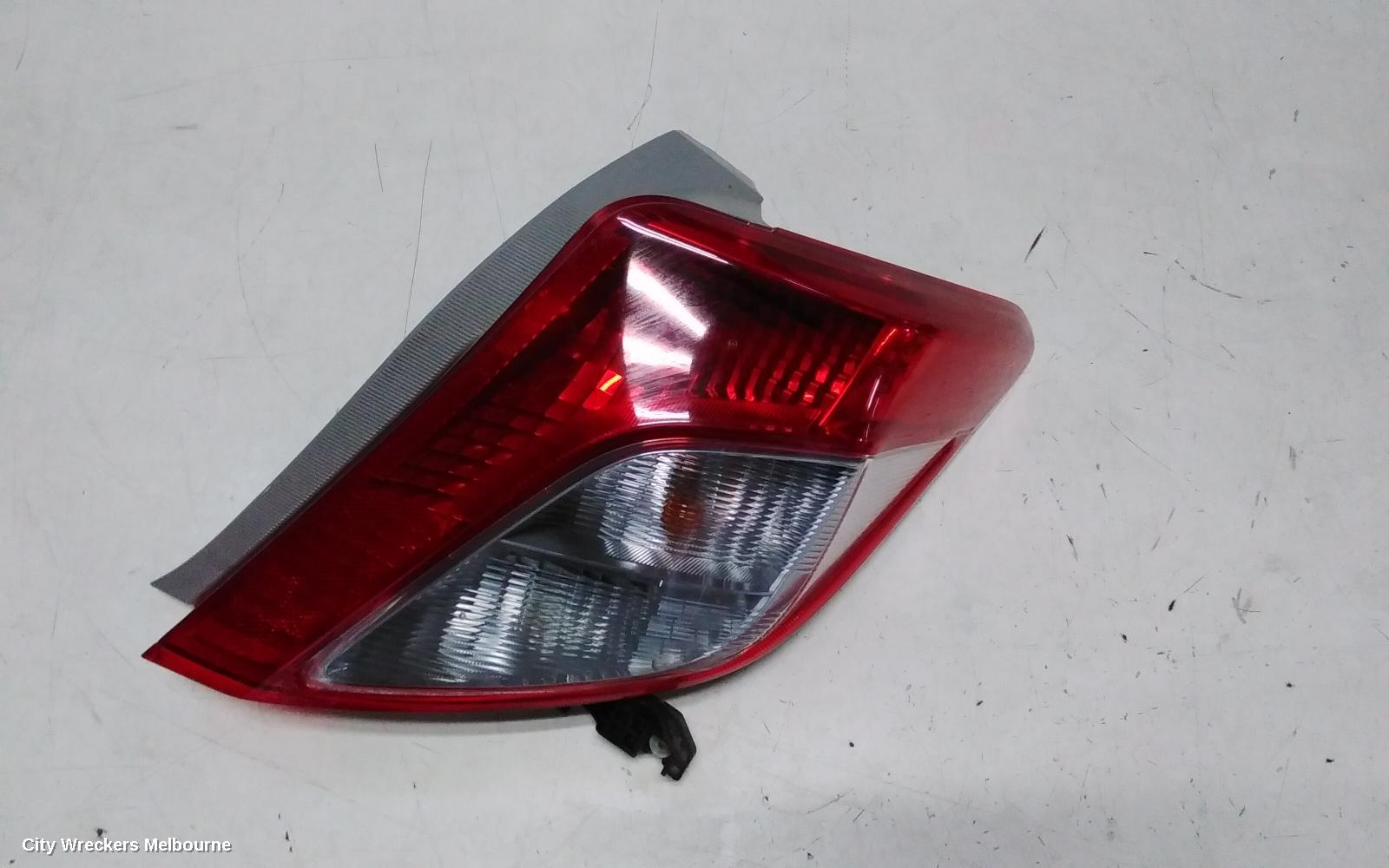 TOYOTA YARIS RIGHT TAILLIGHT, NCP13#, HATCH, 08/2011 - 06/2014