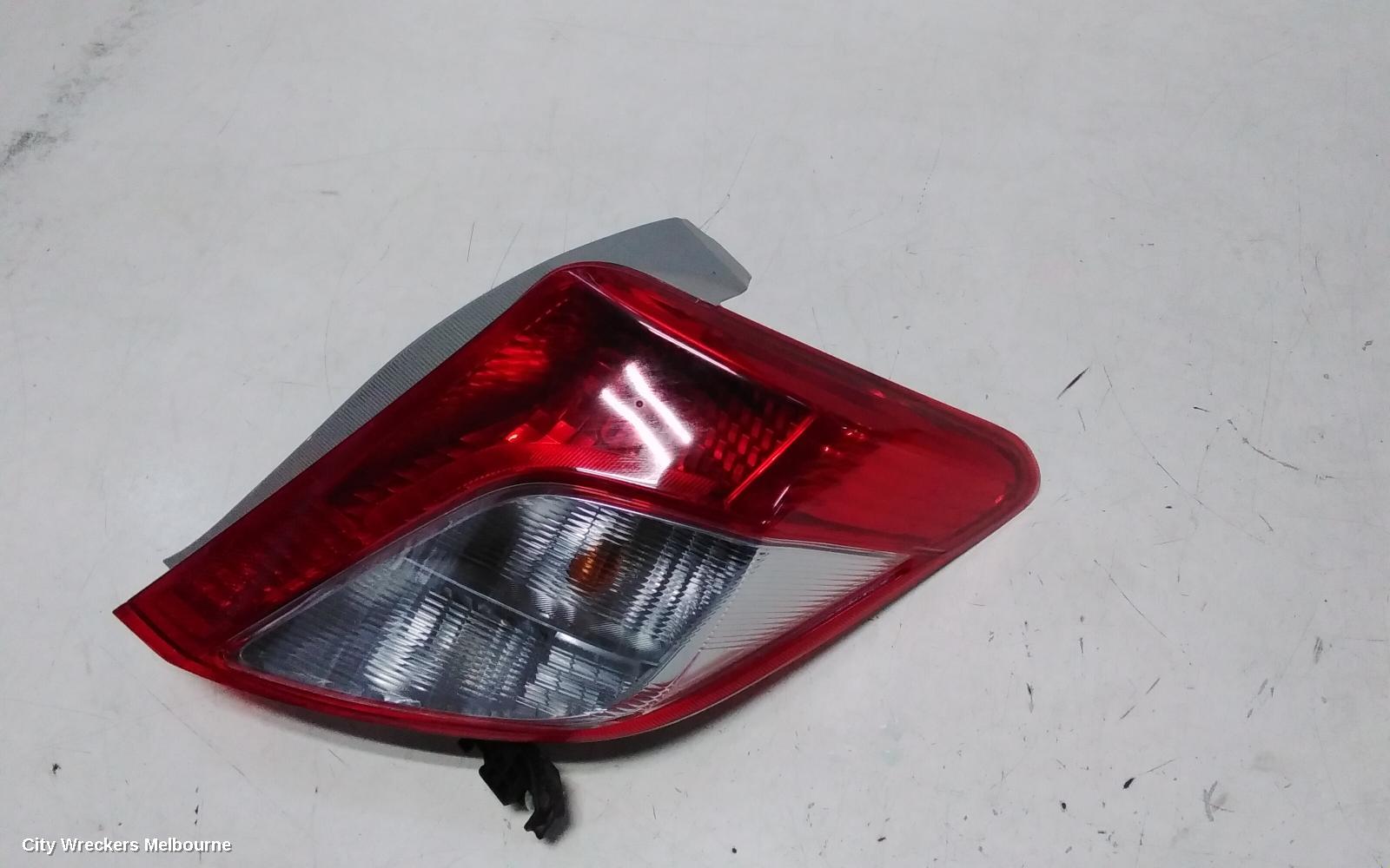 TOYOTA YARIS RIGHT TAILLIGHT, NCP13#, HATCH, 08/2011 - 06/2014
