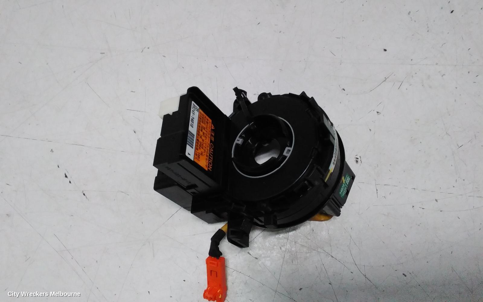 TOYOTA YARIS AIRBAG MODULE/SENSOR, CLOCKSPRING, NCP13#, 08/2011 - 06/2014