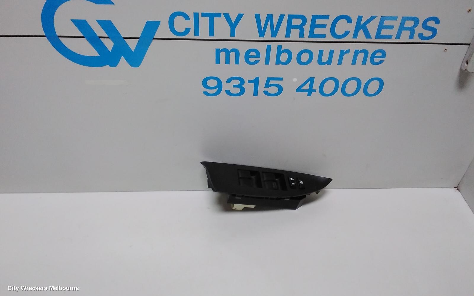 TOYOTA RAV4 PWR DR WIND SWITCH, RH FRONT (MASTER SWITCH), ACA33, 10/2007 - 11/2012